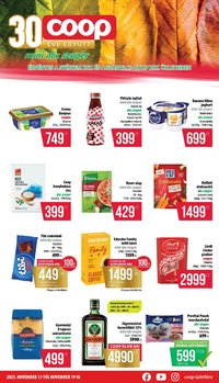 COOP újság 2025.11.13. Nyírzem - Mini & Abc & Szuper (2025-11-13 - 2025-11-19)