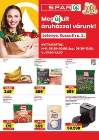 Spar újság 2026.09.03. Spar Letenye üzlet megújulás