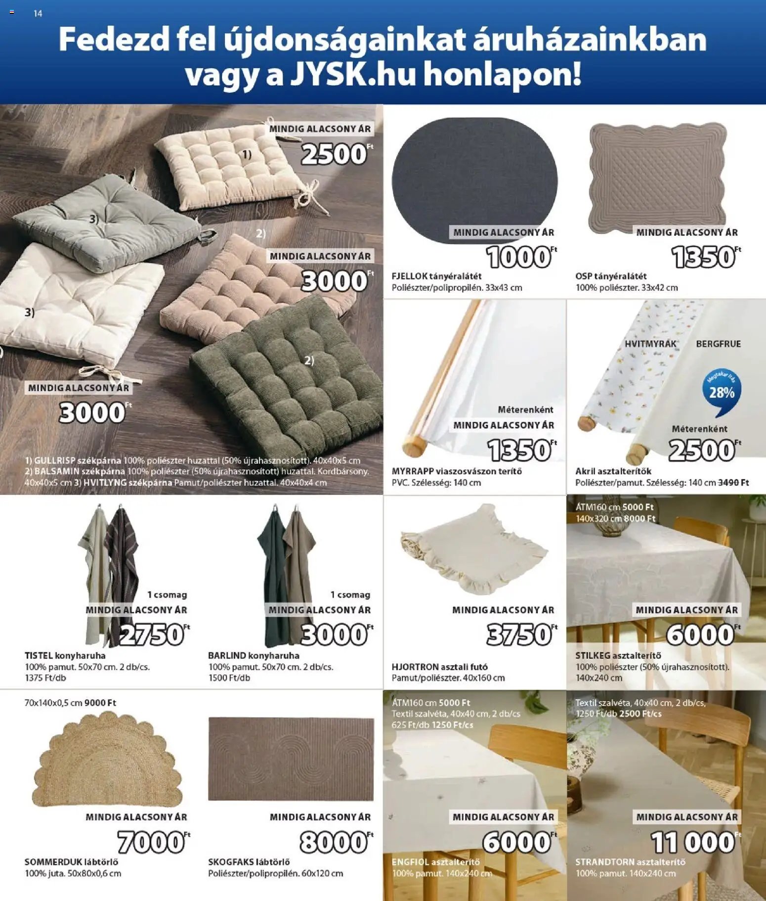 JYSK újság 2026.07.29. JYSK akciós újság