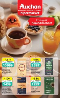 Auchan újság 2026.08.27. Auchan Reggeli ajánlatok