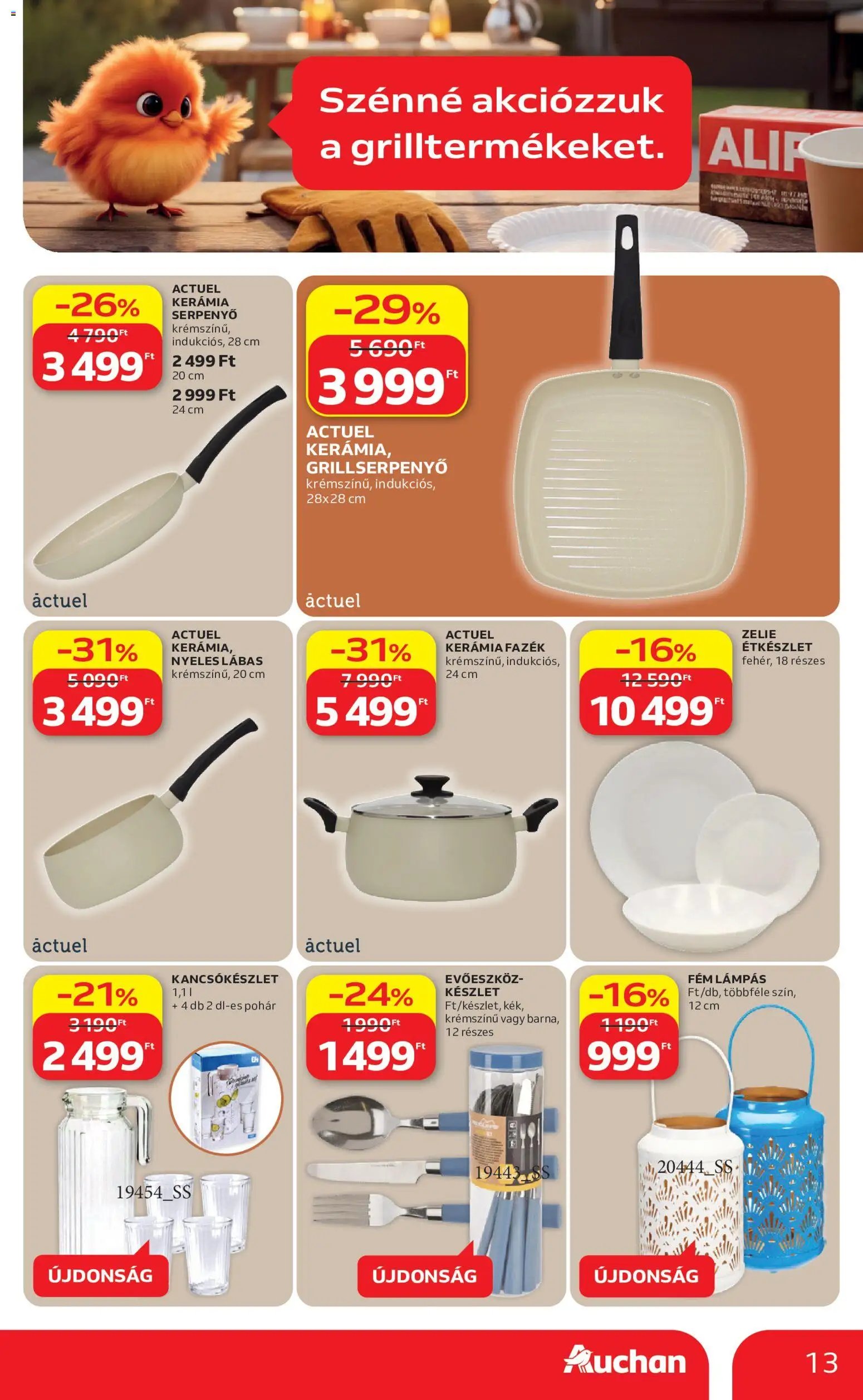Auchan újság 2026.06.18. Auchan Grill ajánlataink