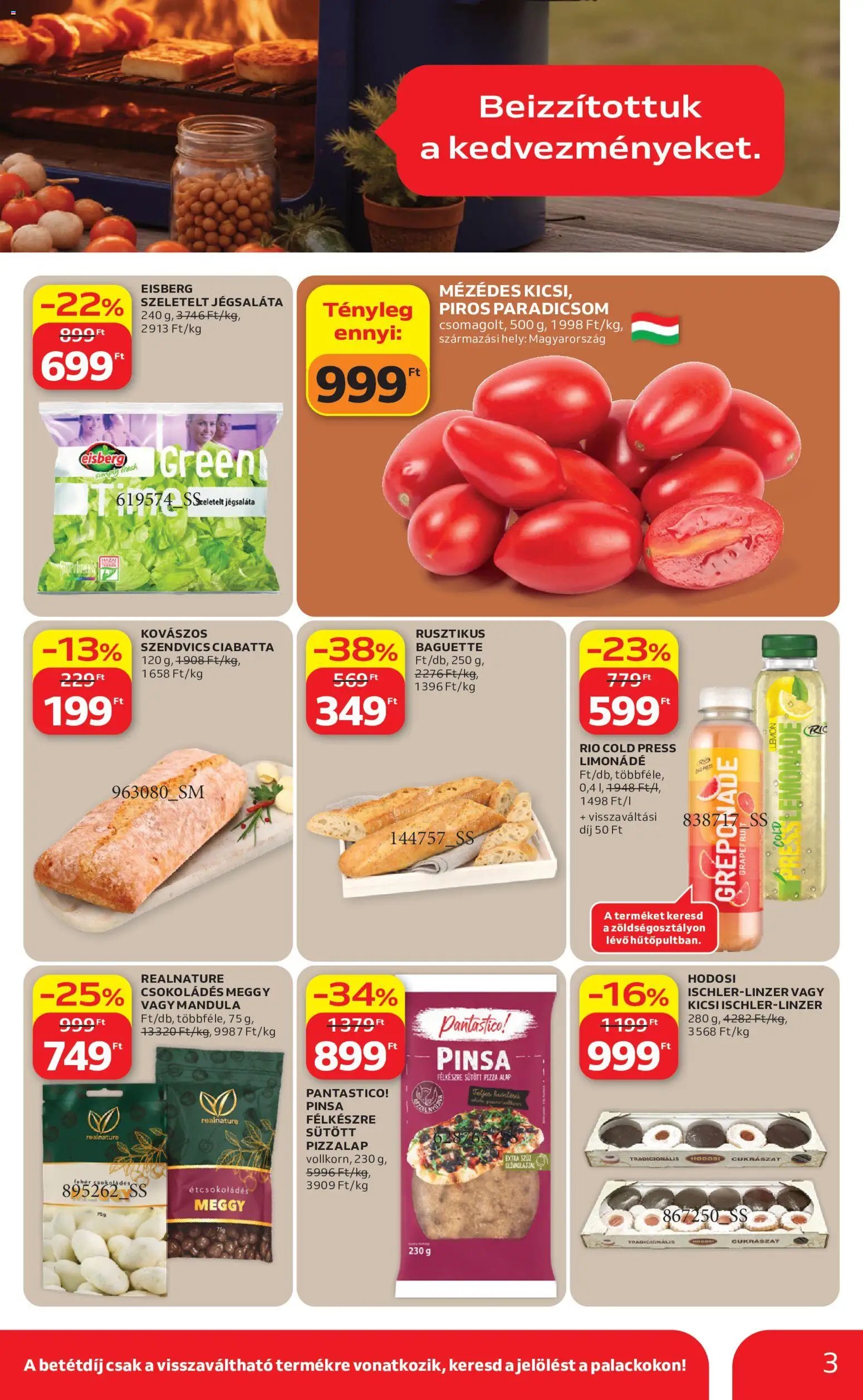 Auchan újság 2026.06.18. Auchan Grill ajánlataink