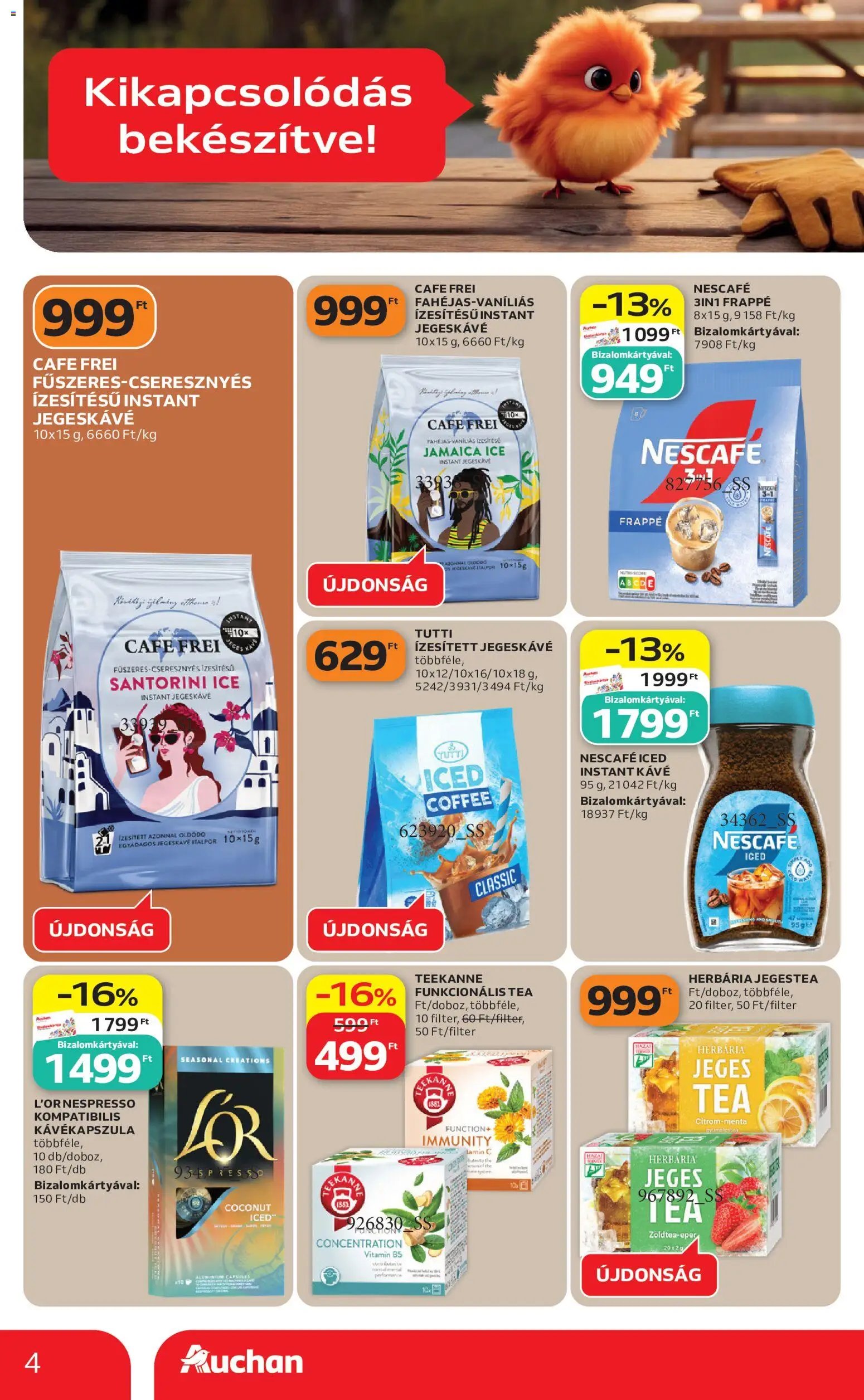 Auchan újság 2026.06.18. Auchan Grill ajánlataink