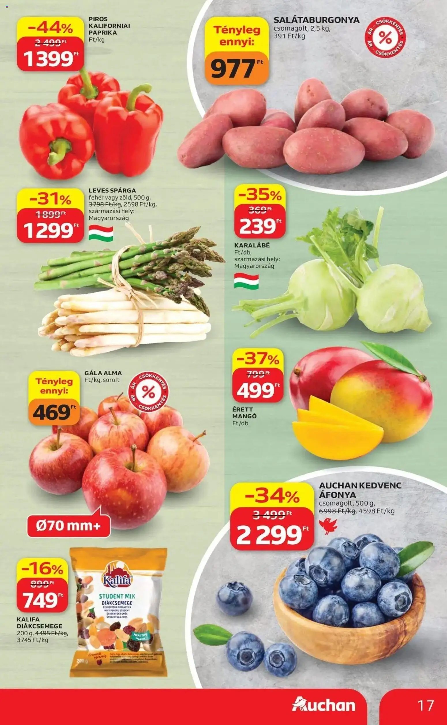 Auchan újság 2026.04.30. Auchan akciós újság Budapest (2026-04-30 - 2026-05-06)
