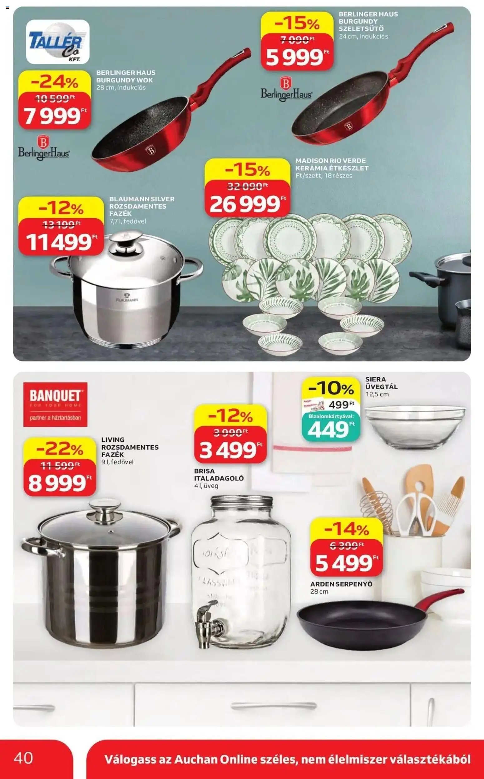 Auchan újság 2026.04.30. Auchan akciós újság Budapest (2026-04-30 - 2026-05-06)