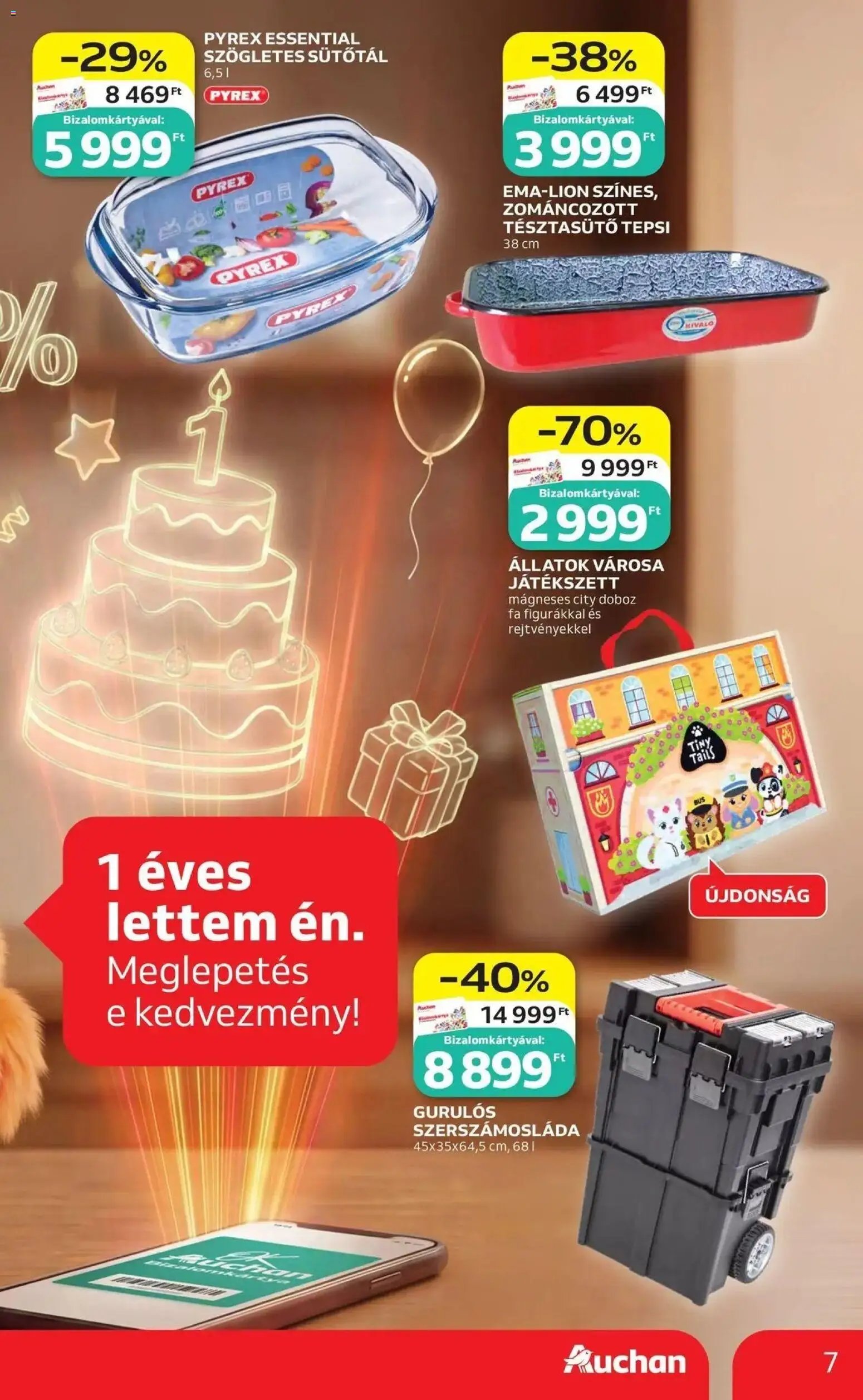 Auchan újság 2026.04.30. Auchan akciós újság Budapest (2026-04-30 - 2026-05-06)