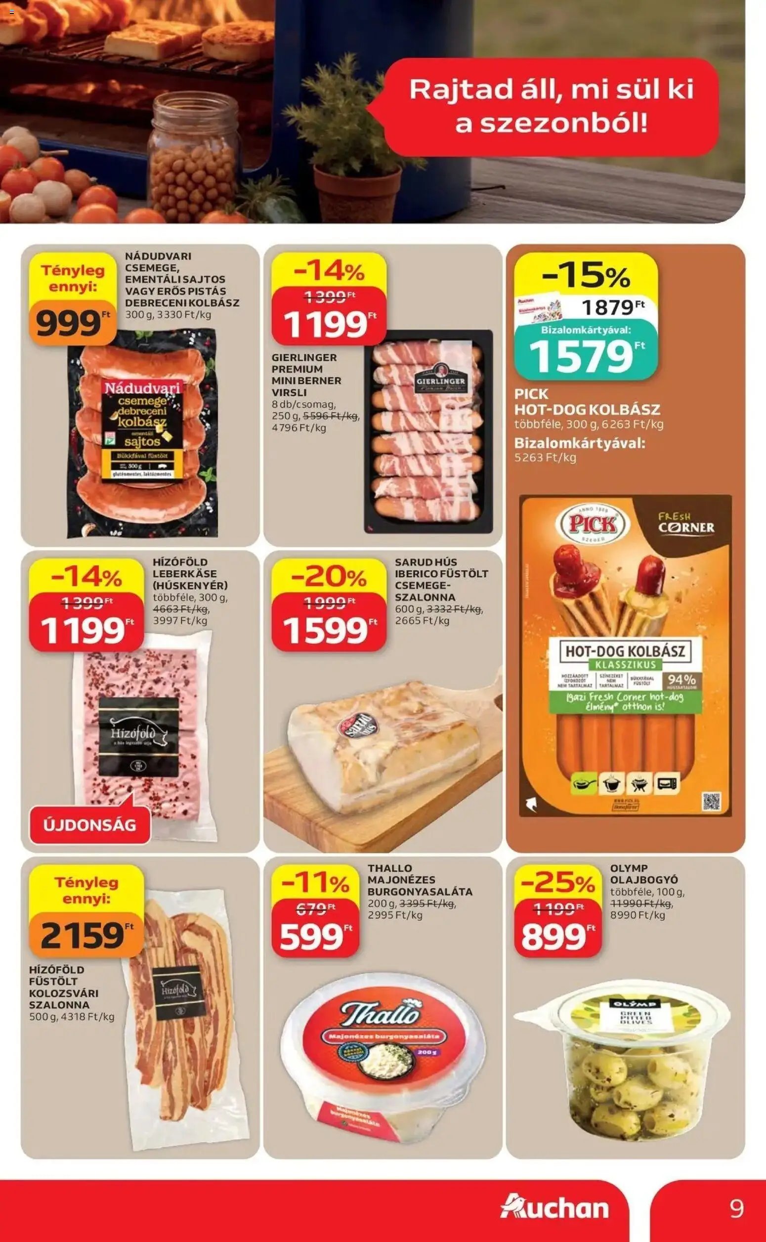 Auchan újság 2026.04.30. Auchan akciós újság Budapest (2026-04-30 - 2026-05-06)