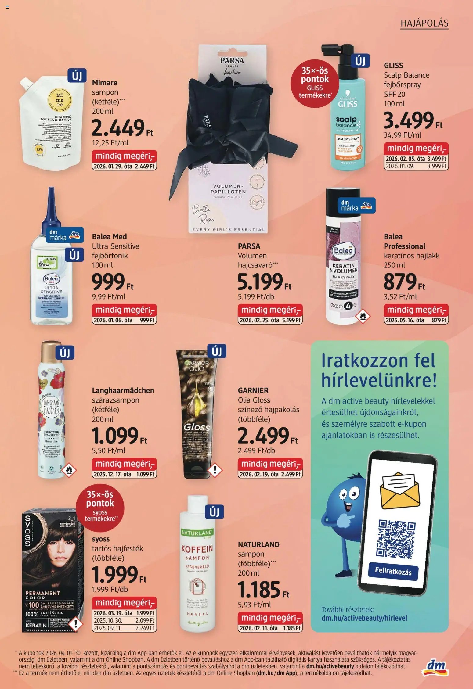 DM Drogerie Markt újság 2026.04.09. DM Drogerie Markt akciós újság (2026-04-09 - 2026-04-22)