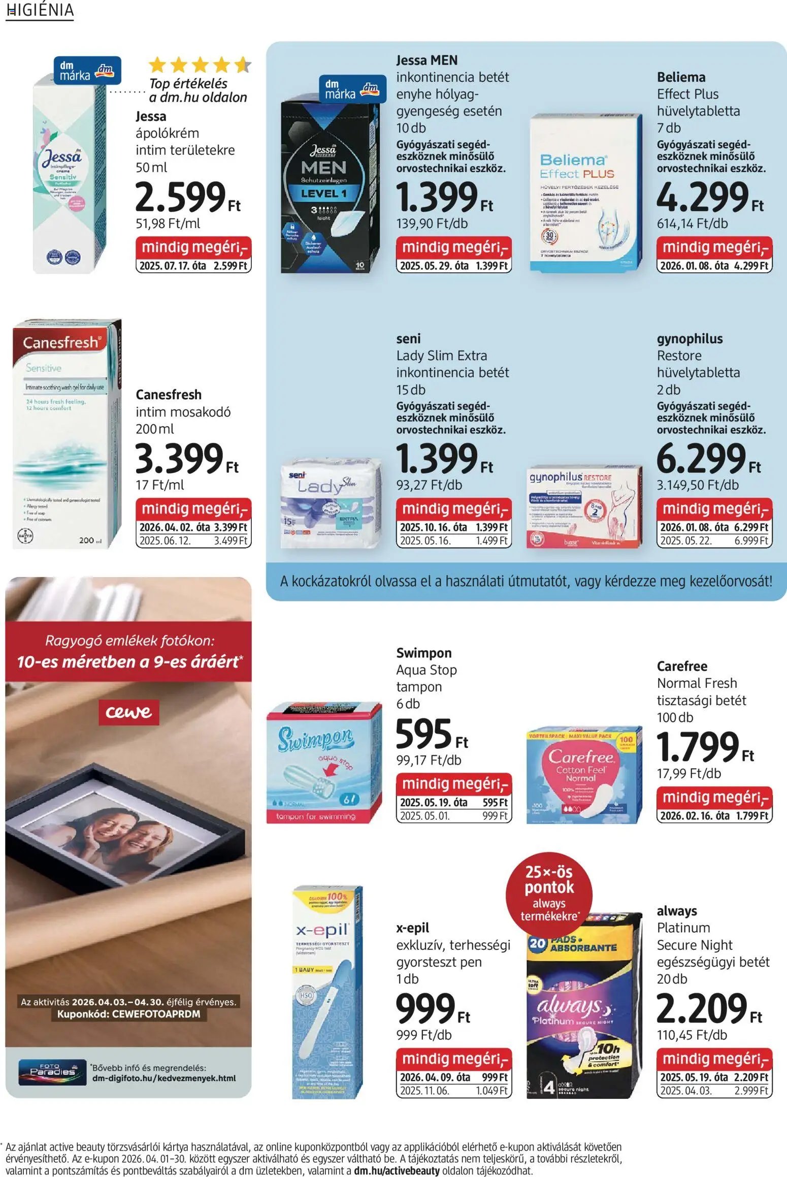 DM Drogerie Markt újság 2026.04.09. DM Drogerie Markt akciós újság (2026-04-09 - 2026-04-22)