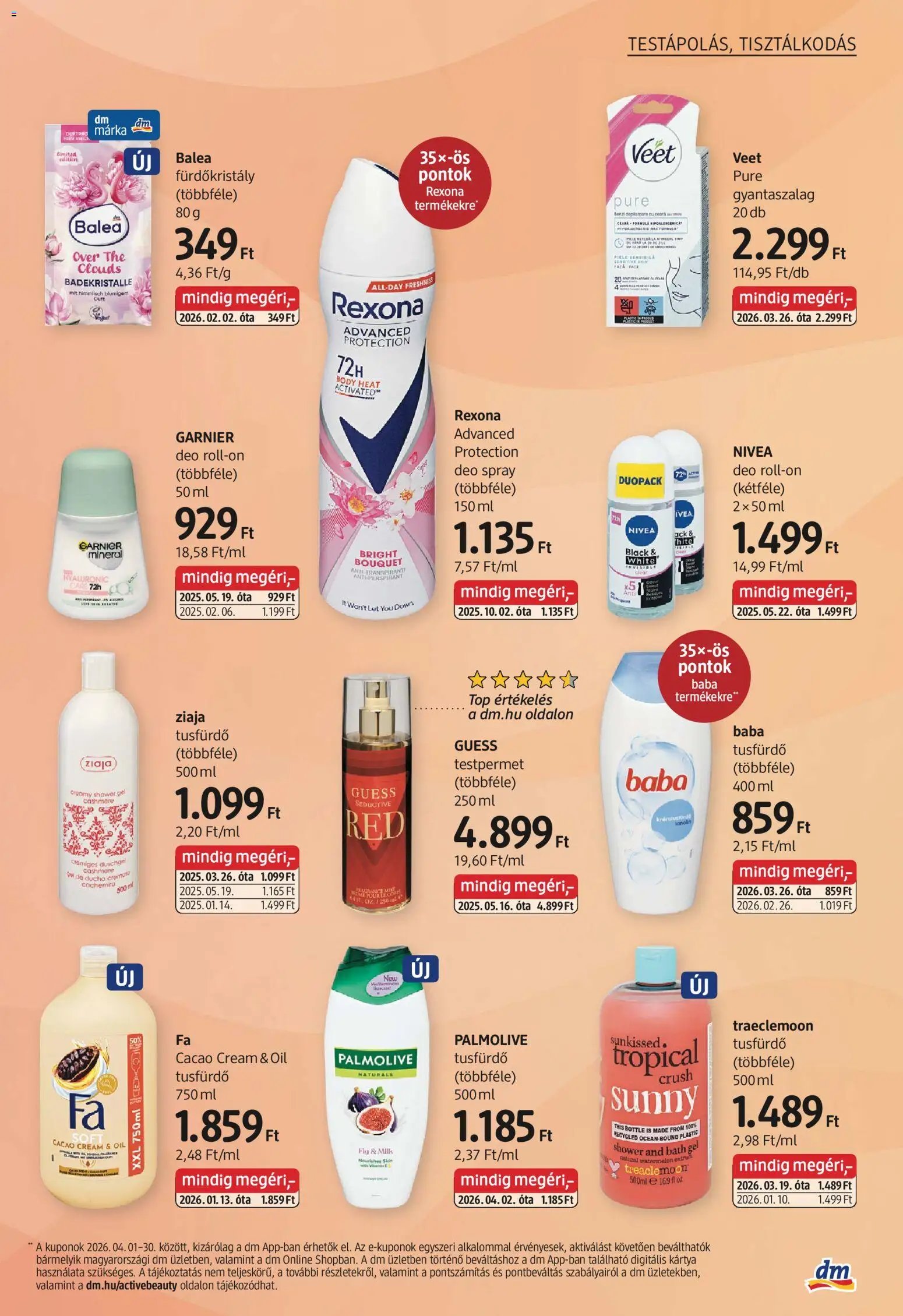 DM Drogerie Markt újság 2026.04.09. DM Drogerie Markt akciós újság (2026-04-09 - 2026-04-22)