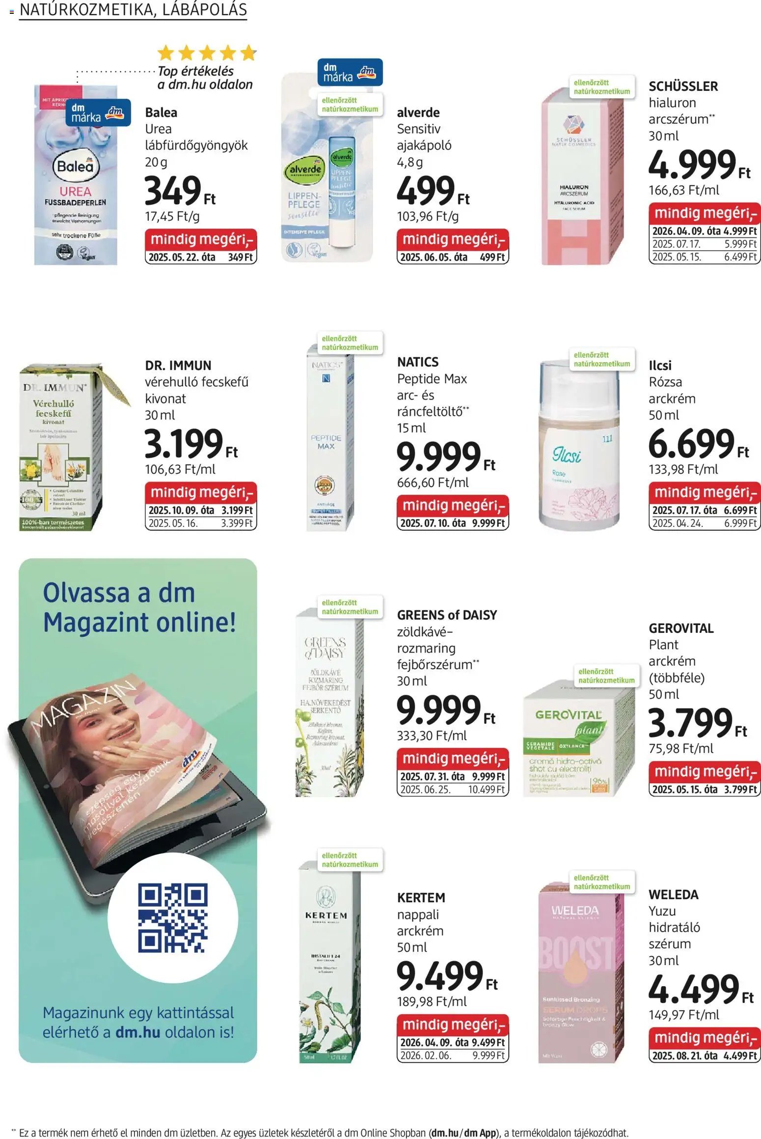 DM Drogerie Markt újság 2026.04.09. DM Drogerie Markt akciós újság (2026-04-09 - 2026-04-22)