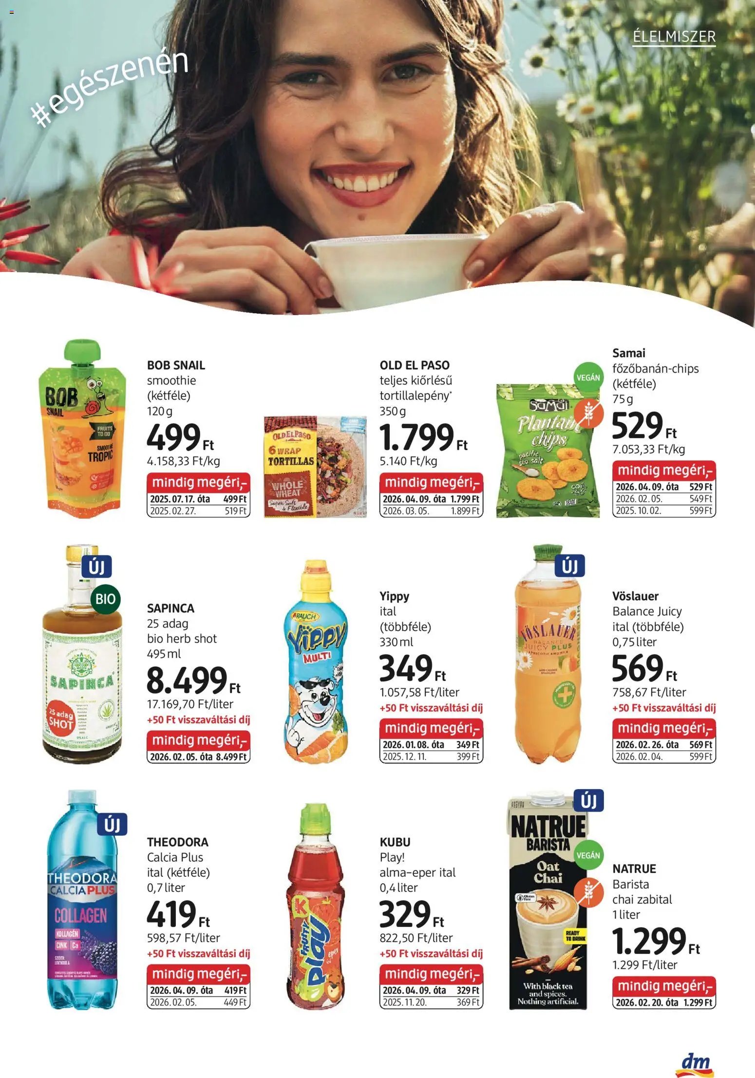 DM Drogerie Markt újság 2026.04.09. DM Drogerie Markt akciós újság (2026-04-09 - 2026-04-22)