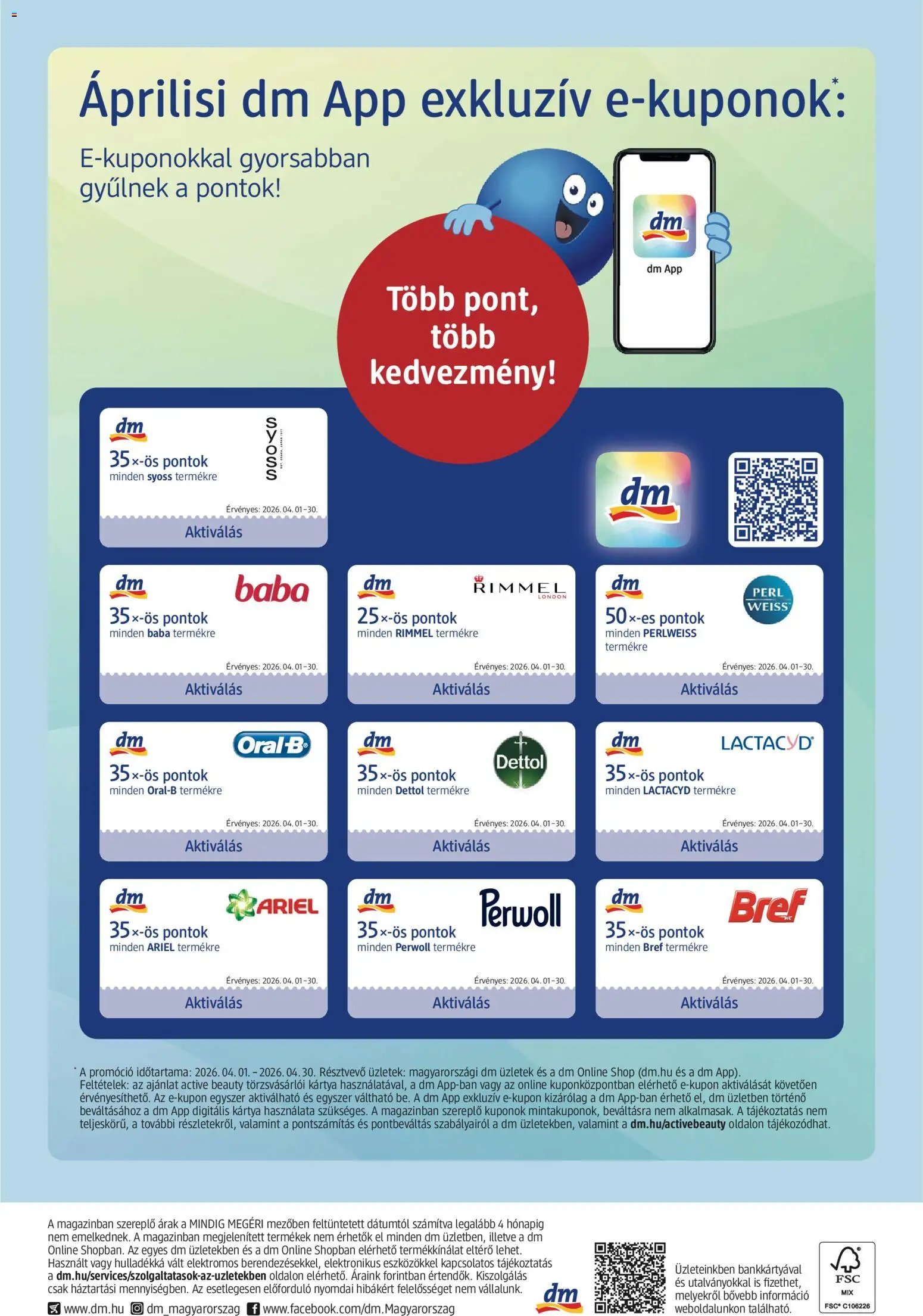 DM Drogerie Markt újság 2026.04.09. DM Drogerie Markt akciós újság (2026-04-09 - 2026-04-22)