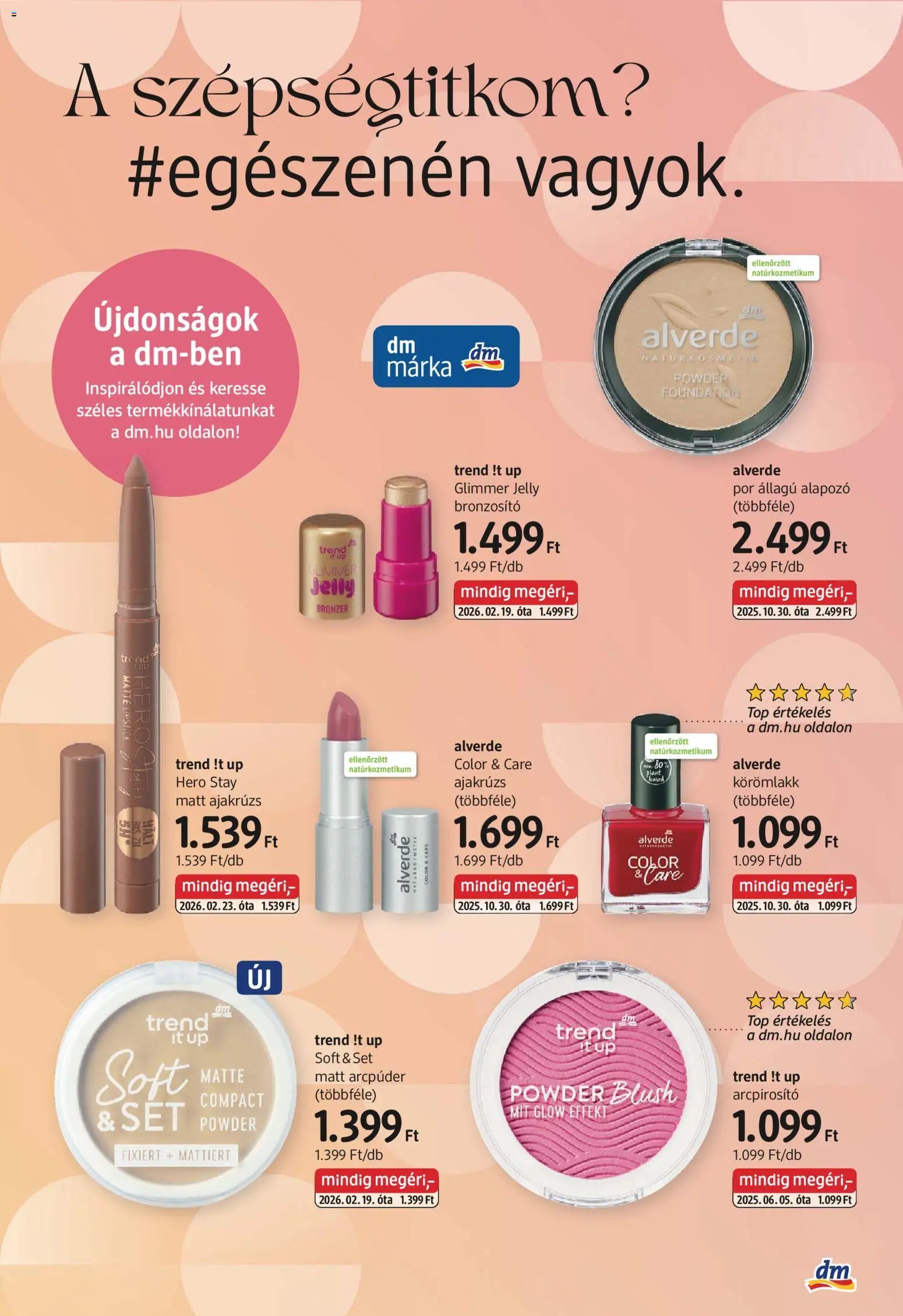DM Drogerie Markt újság 2026.04.09. DM Drogerie Markt akciós újság (2026-04-09 - 2026-04-22)