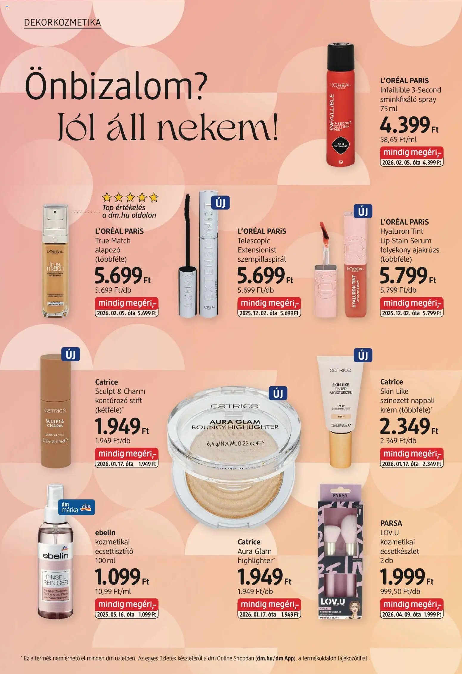 DM Drogerie Markt újság 2026.04.09. DM Drogerie Markt akciós újság (2026-04-09 - 2026-04-22)