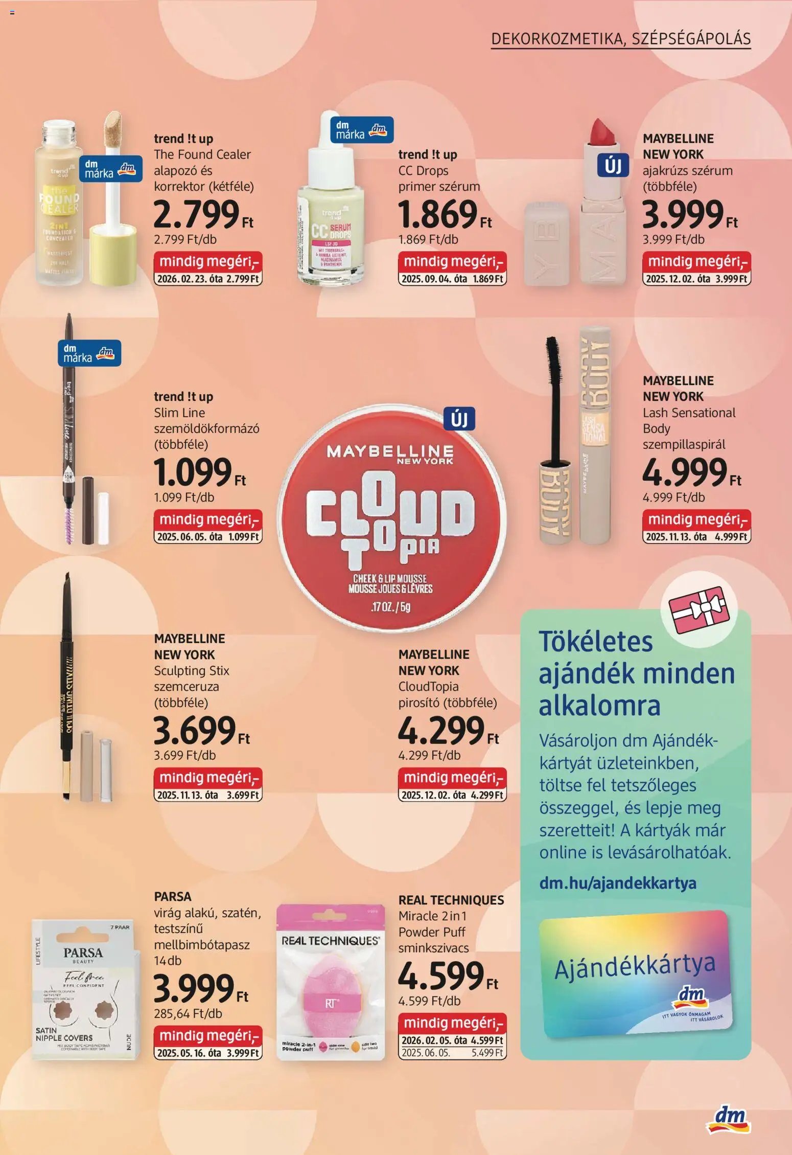 DM Drogerie Markt újság 2026.04.09. DM Drogerie Markt akciós újság (2026-04-09 - 2026-04-22)