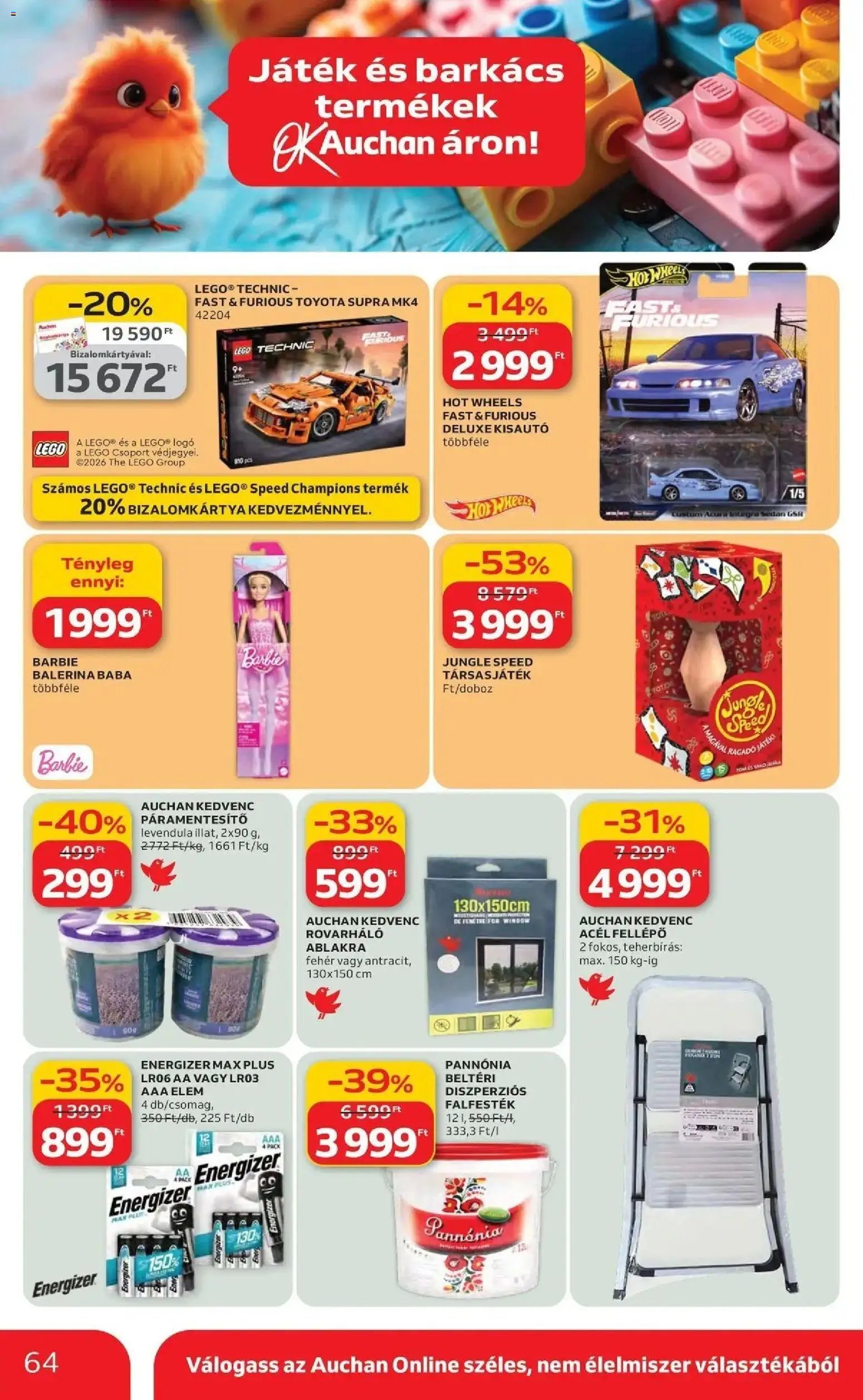 Auchan újság 2026.03.19. Auchan akciós újság Budapest (2026-03-19 - 2026-03-25)