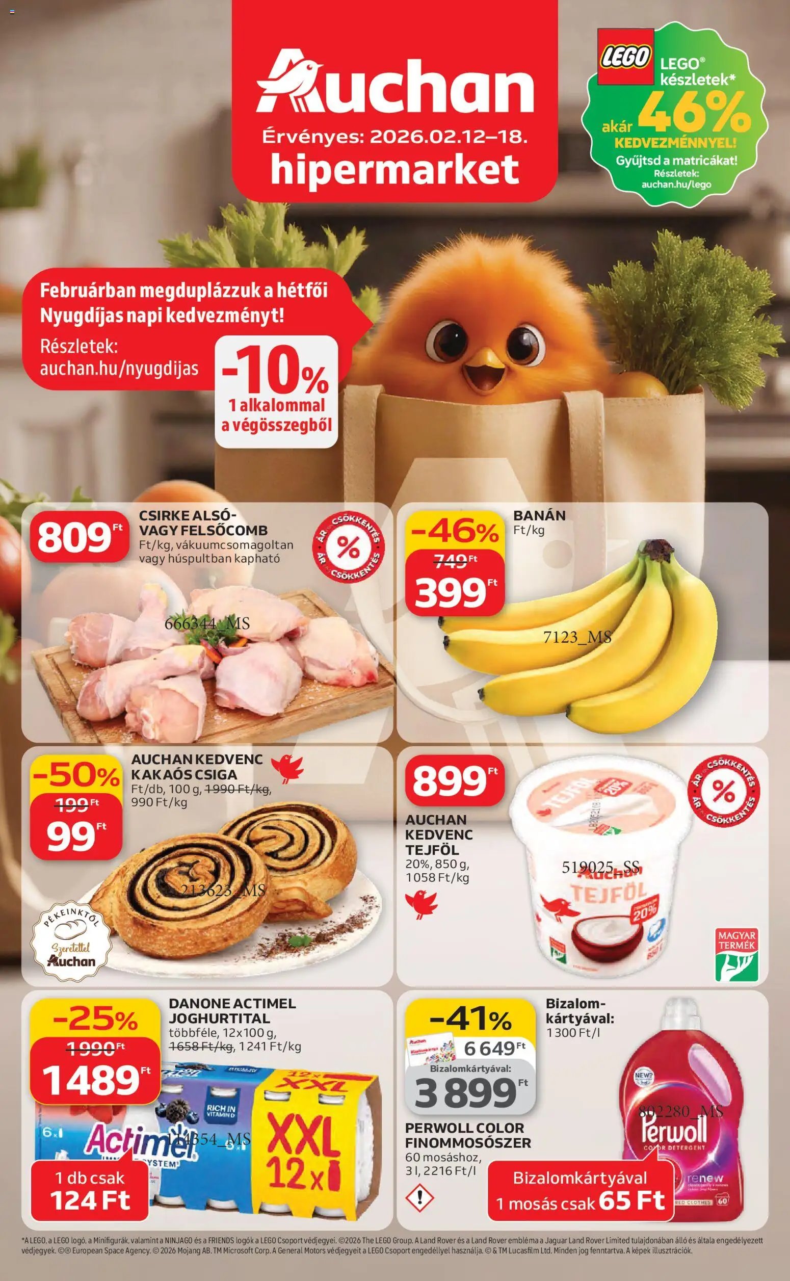 Auchan újság 2026.02.12. Szupermarket akciós újság (2026-02-12 - 2026-02-18)