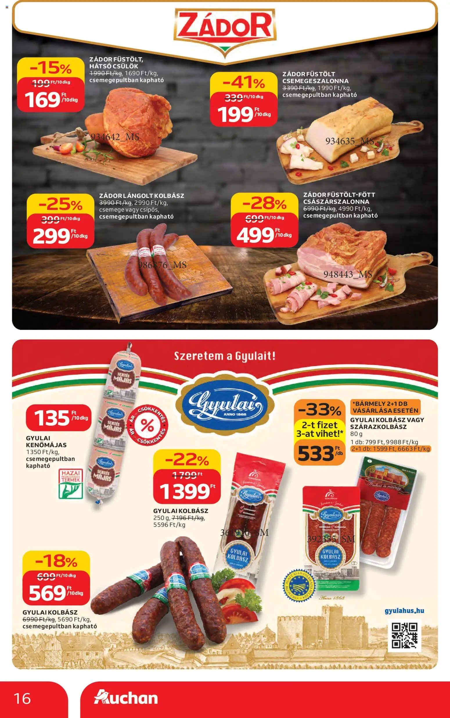 Auchan újság 2026.02.12. Szupermarket akciós újság (2026-02-12 - 2026-02-18)