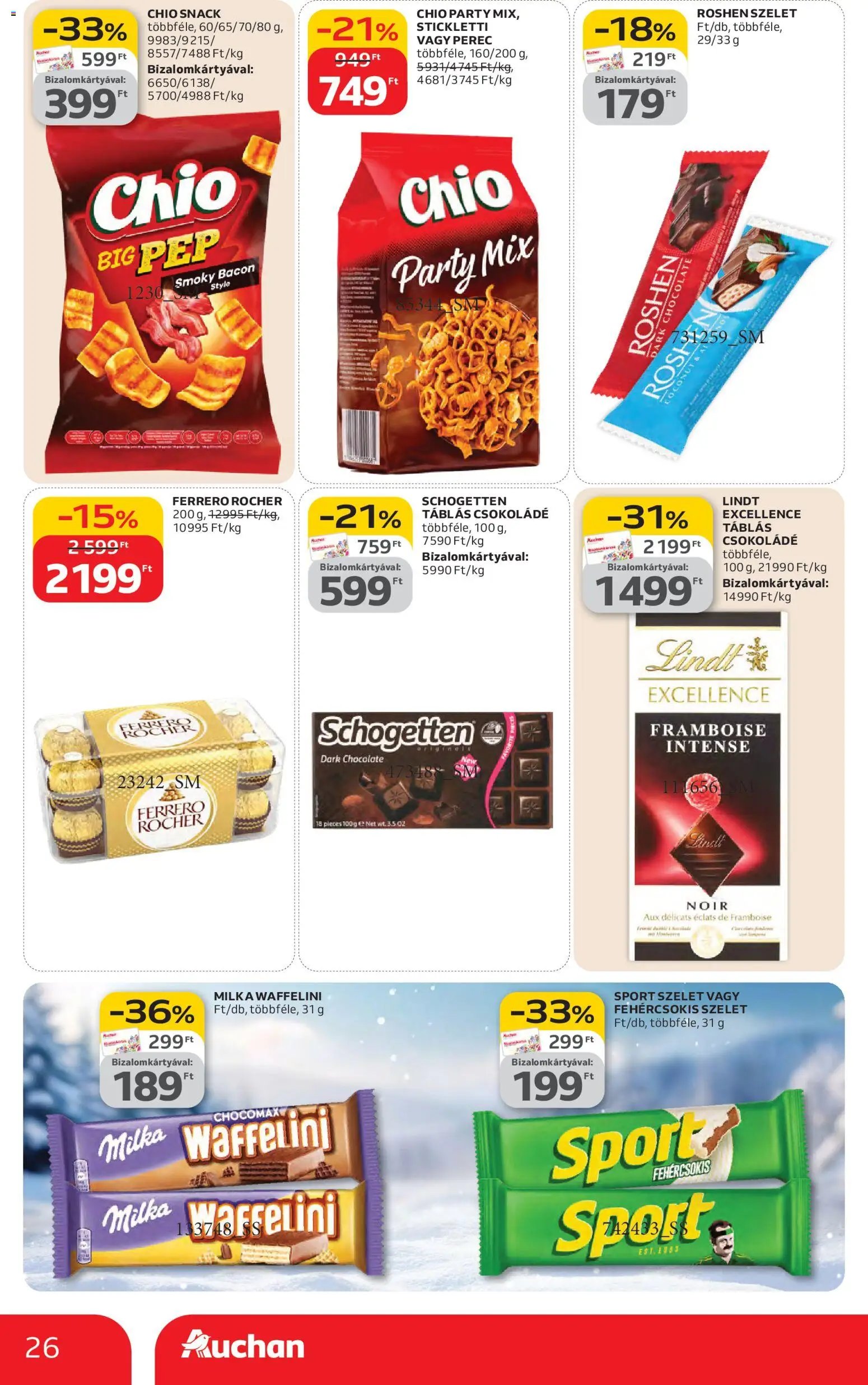 Auchan újság 2026.02.12. Szupermarket akciós újság (2026-02-12 - 2026-02-18)