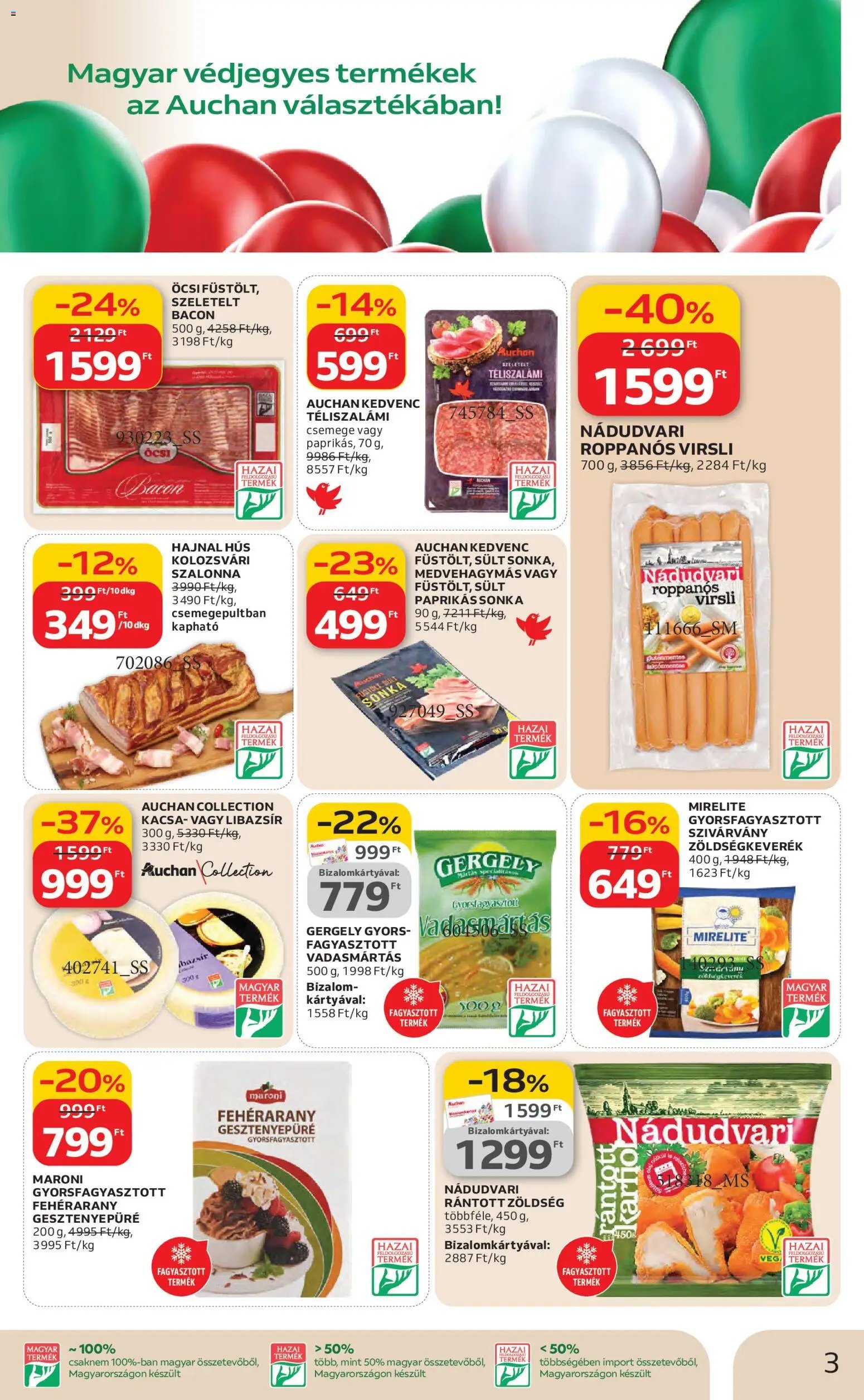 Auchan újság 2026.02.12. Szupermarket akciós újság (2026-02-12 - 2026-02-18)
