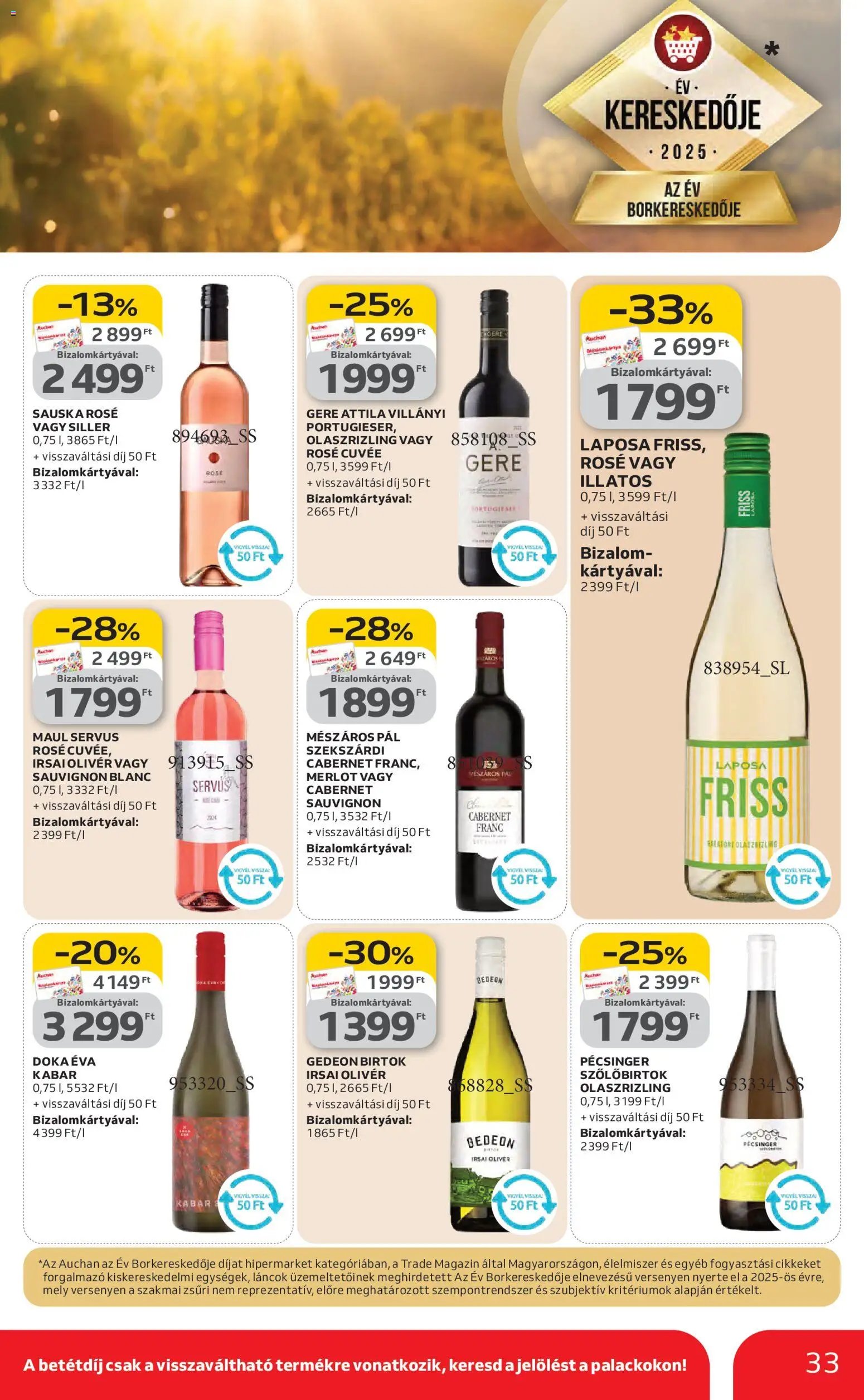 Auchan újság 2026.02.12. Szupermarket akciós újság (2026-02-12 - 2026-02-18)