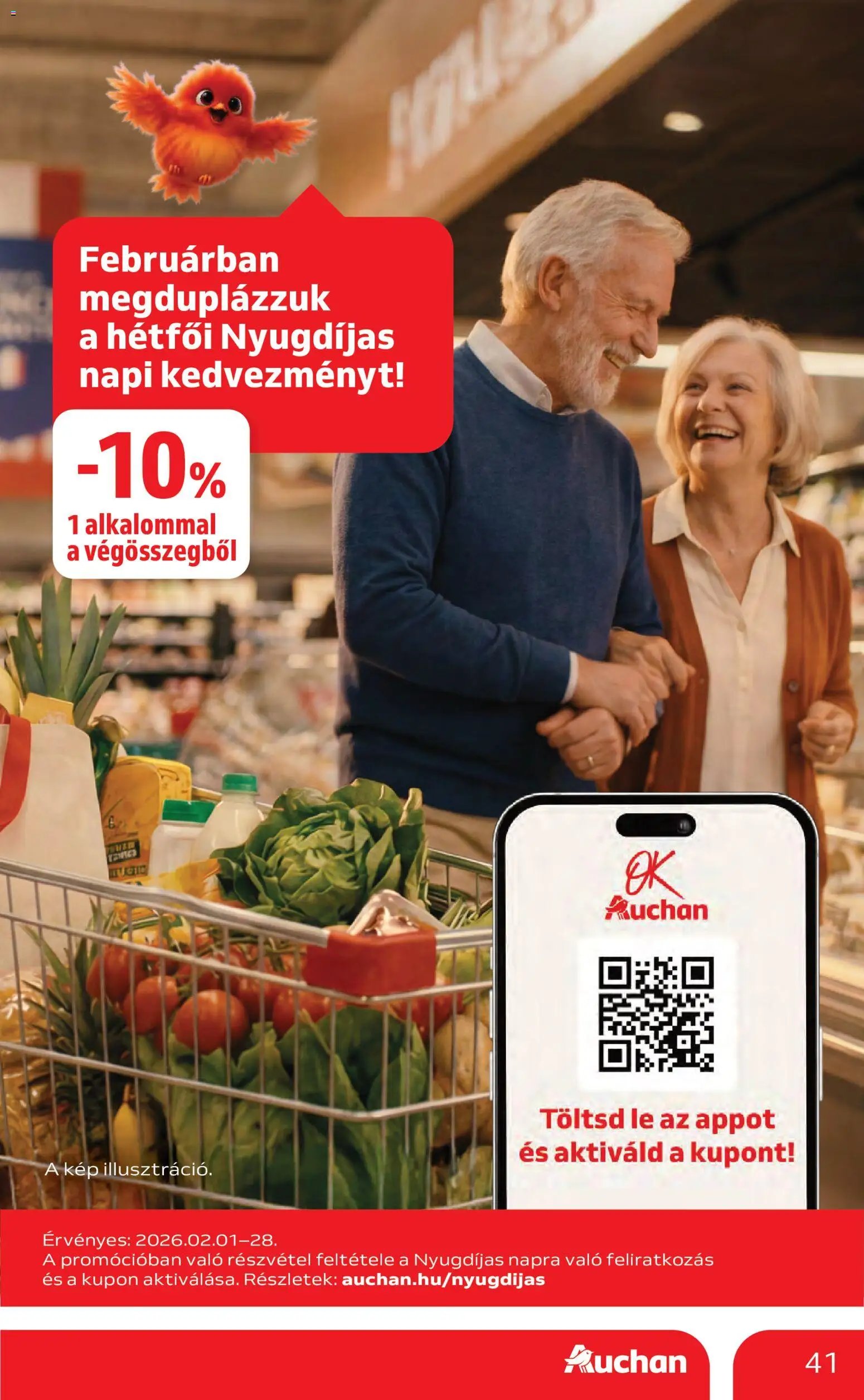 Auchan újság 2026.02.12. Szupermarket akciós újság (2026-02-12 - 2026-02-18)