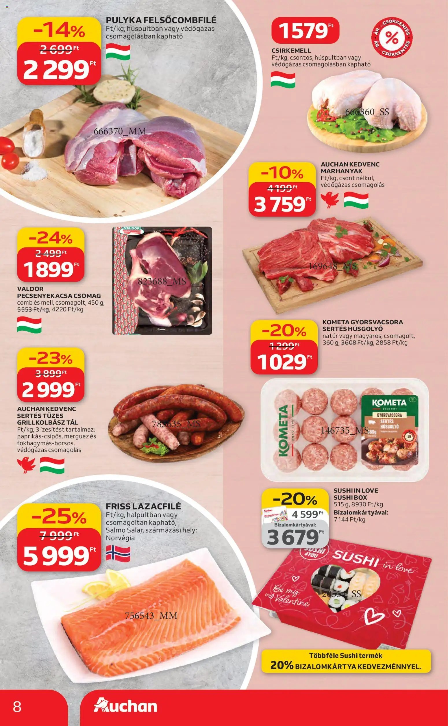 Auchan újság 2026.02.12. Szupermarket akciós újság (2026-02-12 - 2026-02-18)