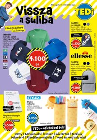 TEDi újság 2026.08.21. TEDi akciós újság