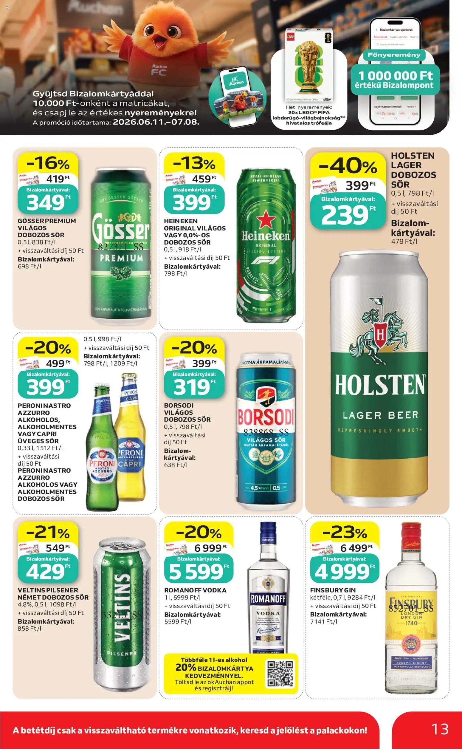 Auchan újság 2026.06.25. Auchan Szupermarket akciós újság