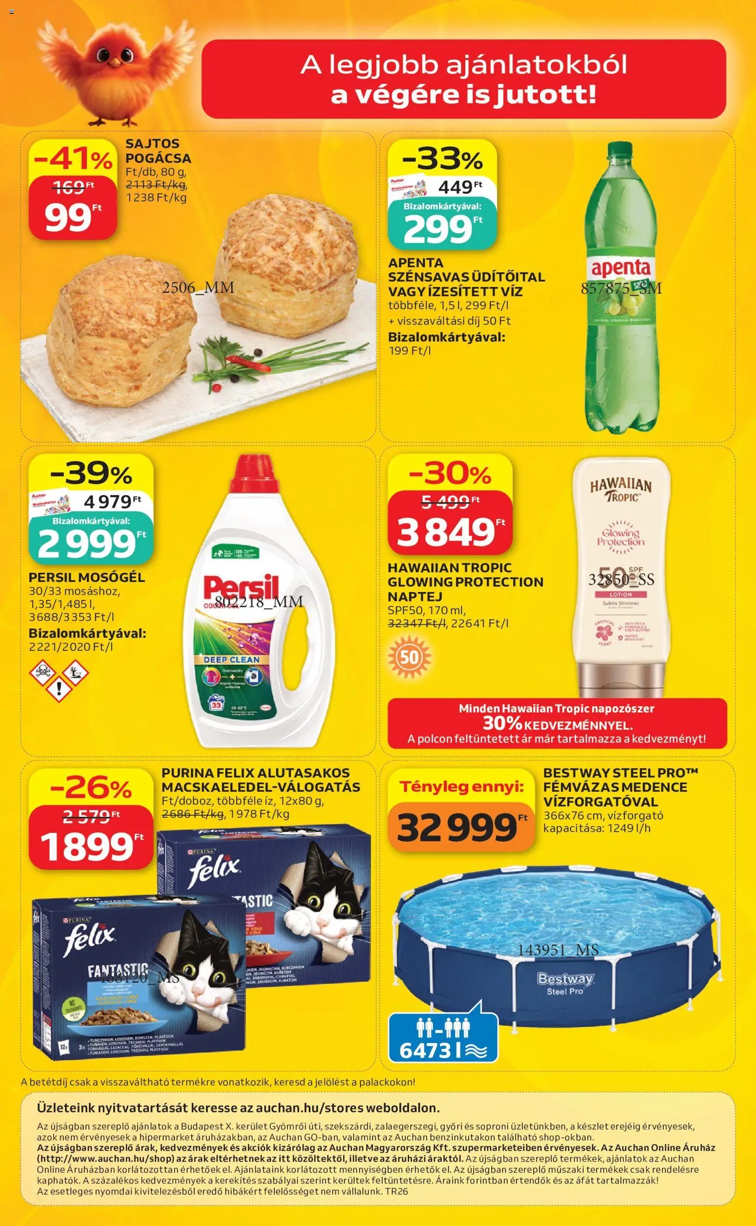 Auchan újság 2026.06.25. Auchan Szupermarket akciós újság