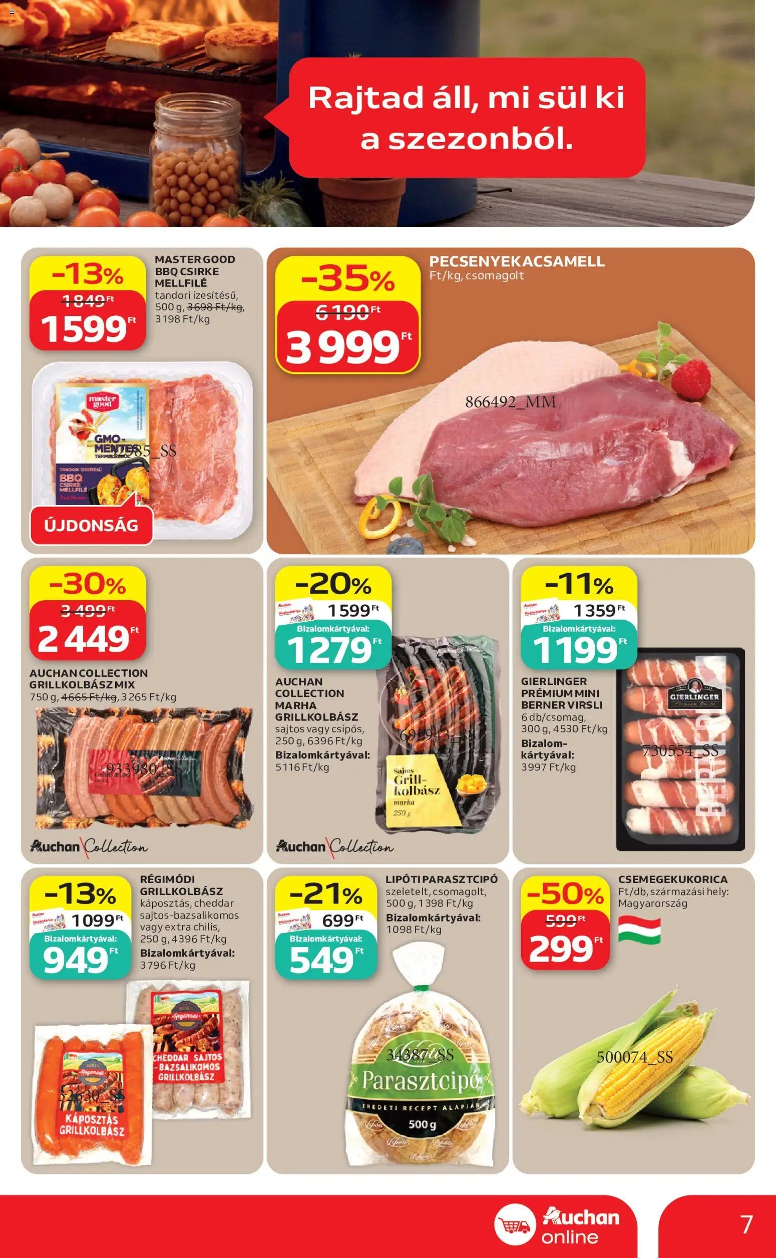 Auchan újság 2026.06.25. Auchan Szupermarket akciós újság