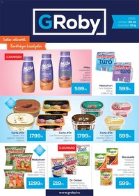 G'Roby újság 2025.10.30. Akciós újság G'Roby (2025-10-30 - 2025-11-12)
