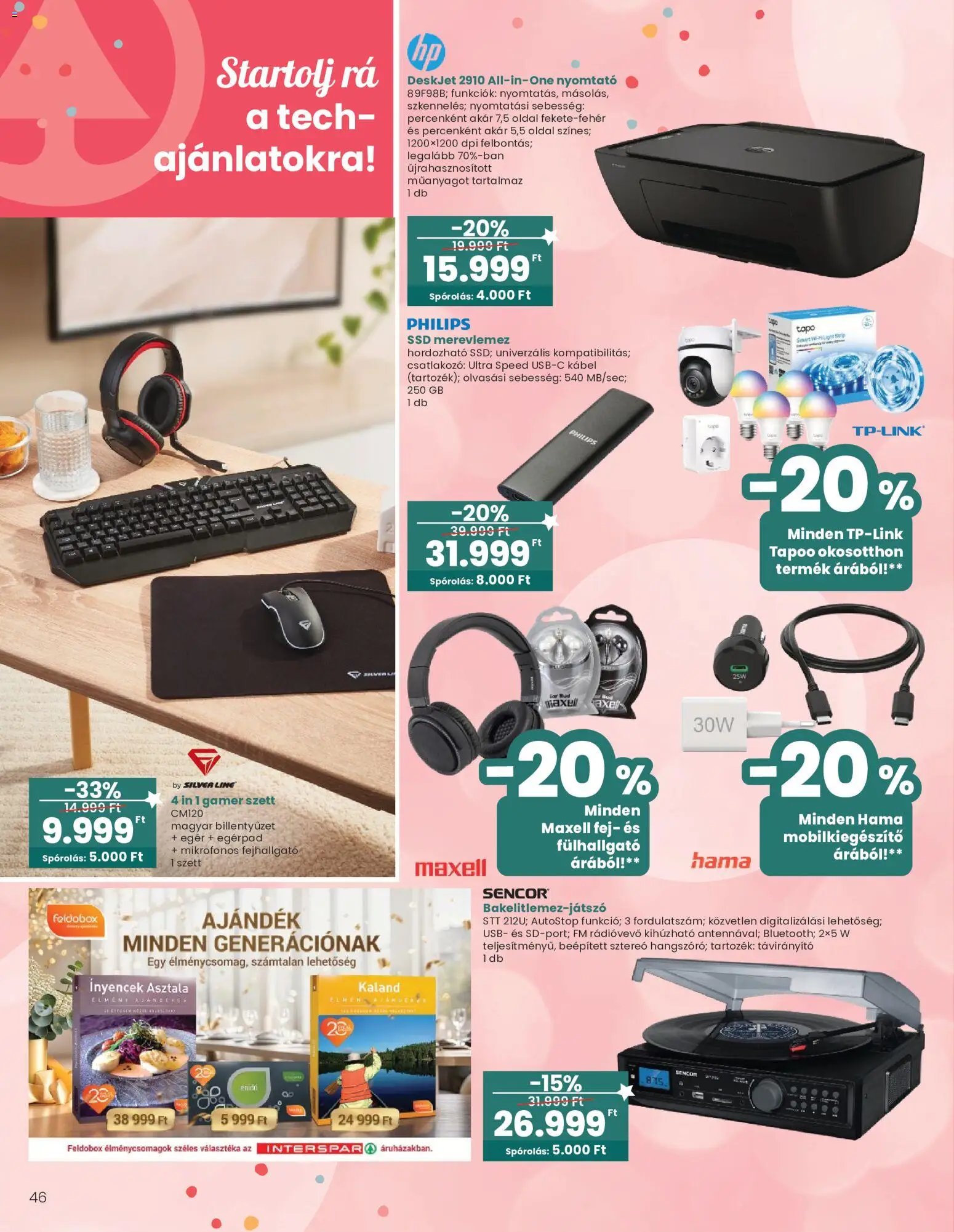 Interspar Karácsony akciós újság 2026.10.14. -tól/től 🧑‍🎄❄️