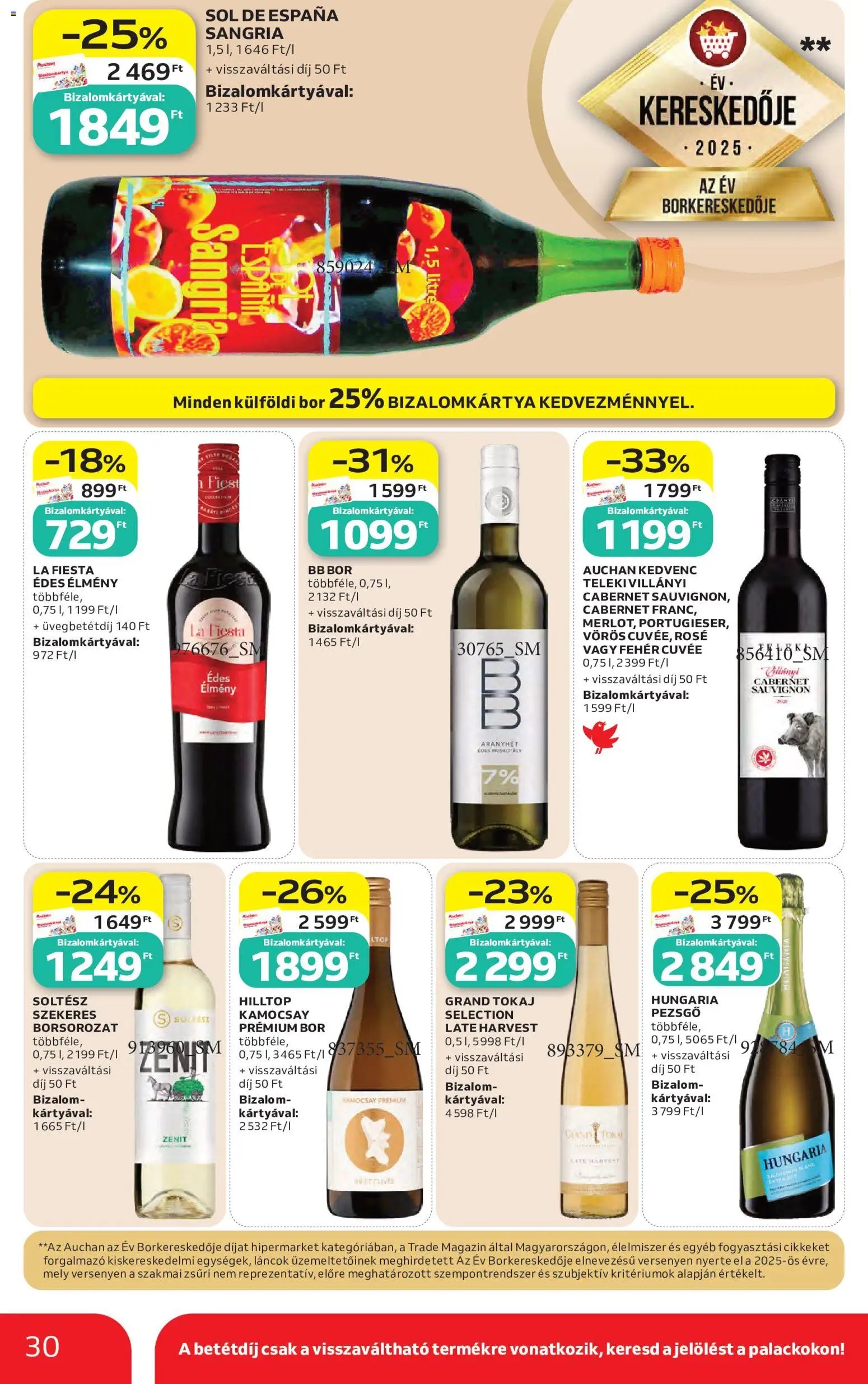 Auchan újság 2026.06.04. Auchan akciós újság