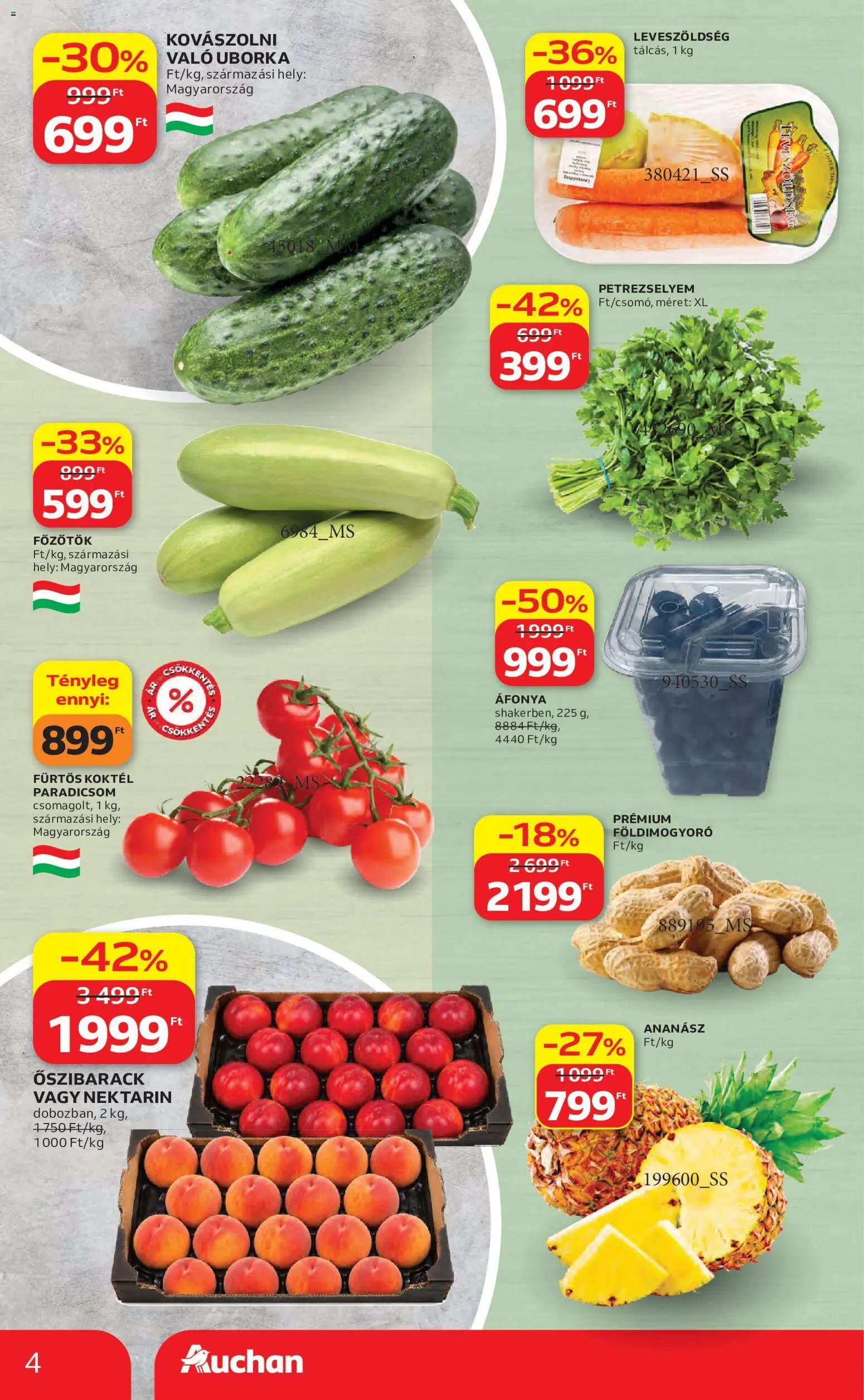 Auchan újság 2026.06.04. Auchan akciós újság