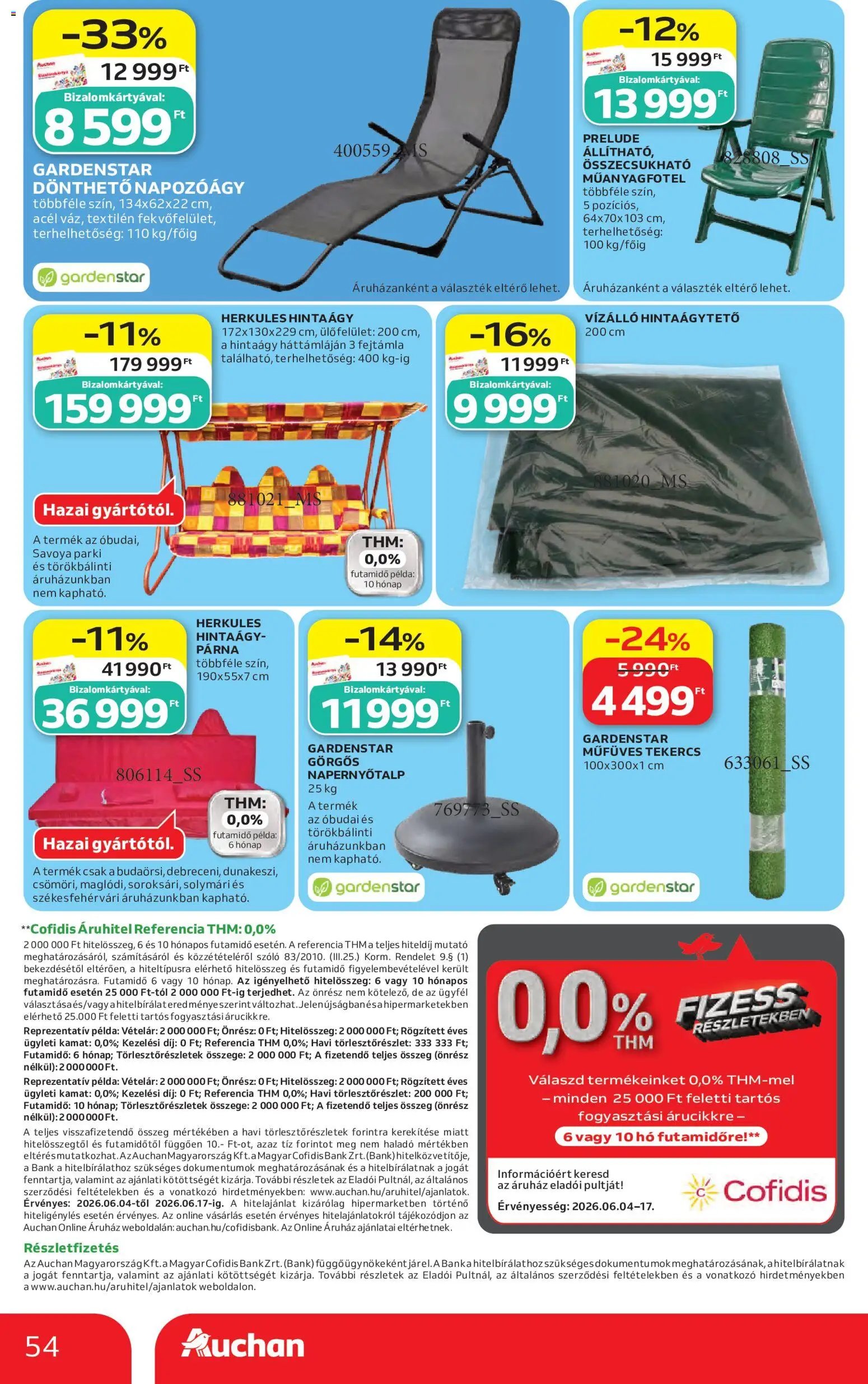 Auchan újság 2026.06.04. Auchan akciós újság