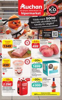 Auchan újság 2026.06.04. Auchan akciós újság