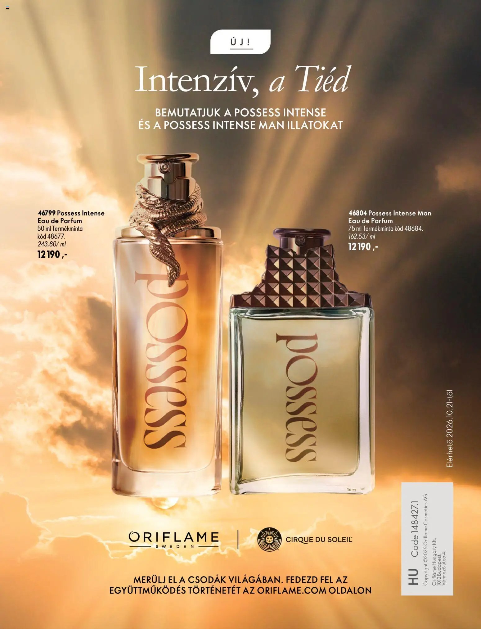 Oriflame újság 2026.09.30. Oriflame katalógus 2026/14