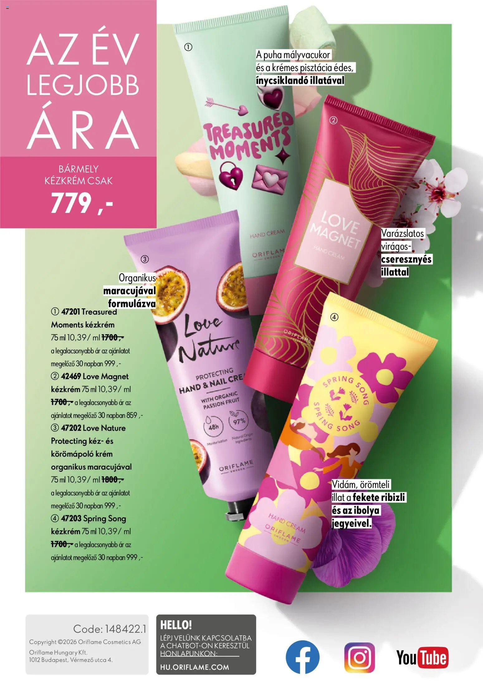 Oriflame újság 2026.06.17. Oriflame katalógus 2026/09