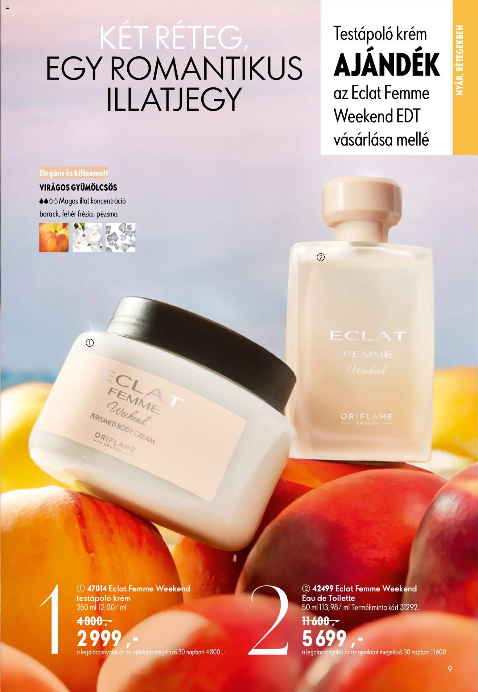 Oriflame újság 2026.06.17. Oriflame katalógus 2026/09