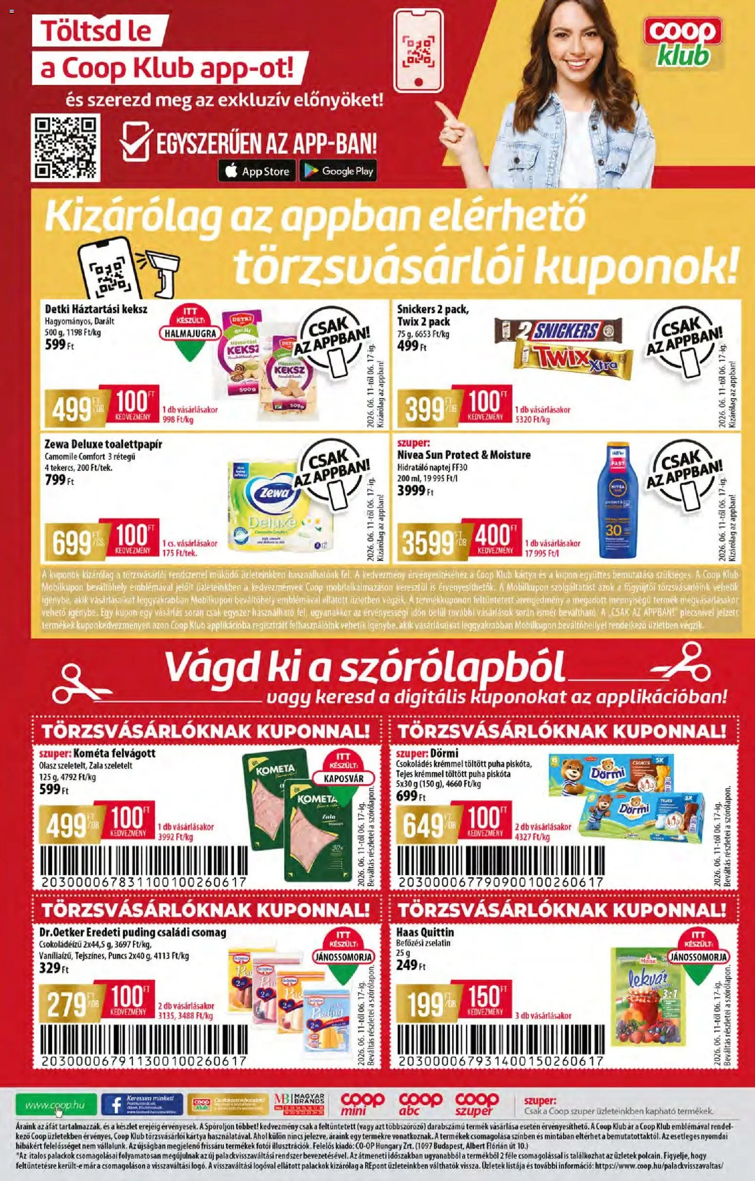 COOP újság 2026.06.11. COOP - Abc & szuper / Alföld Pro-Coop Zrt.