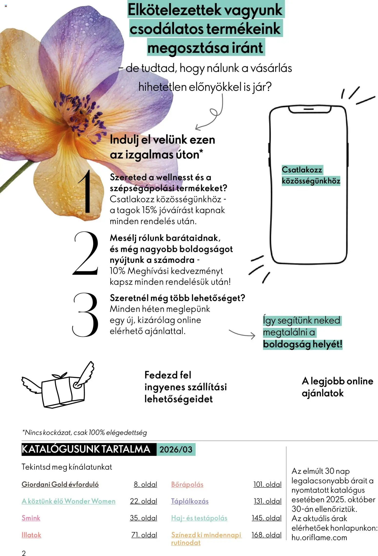 Oriflame újság 2026.02.11. Oriflame katalógus 2026/03 (2026-02-11 - 2026-03-03)