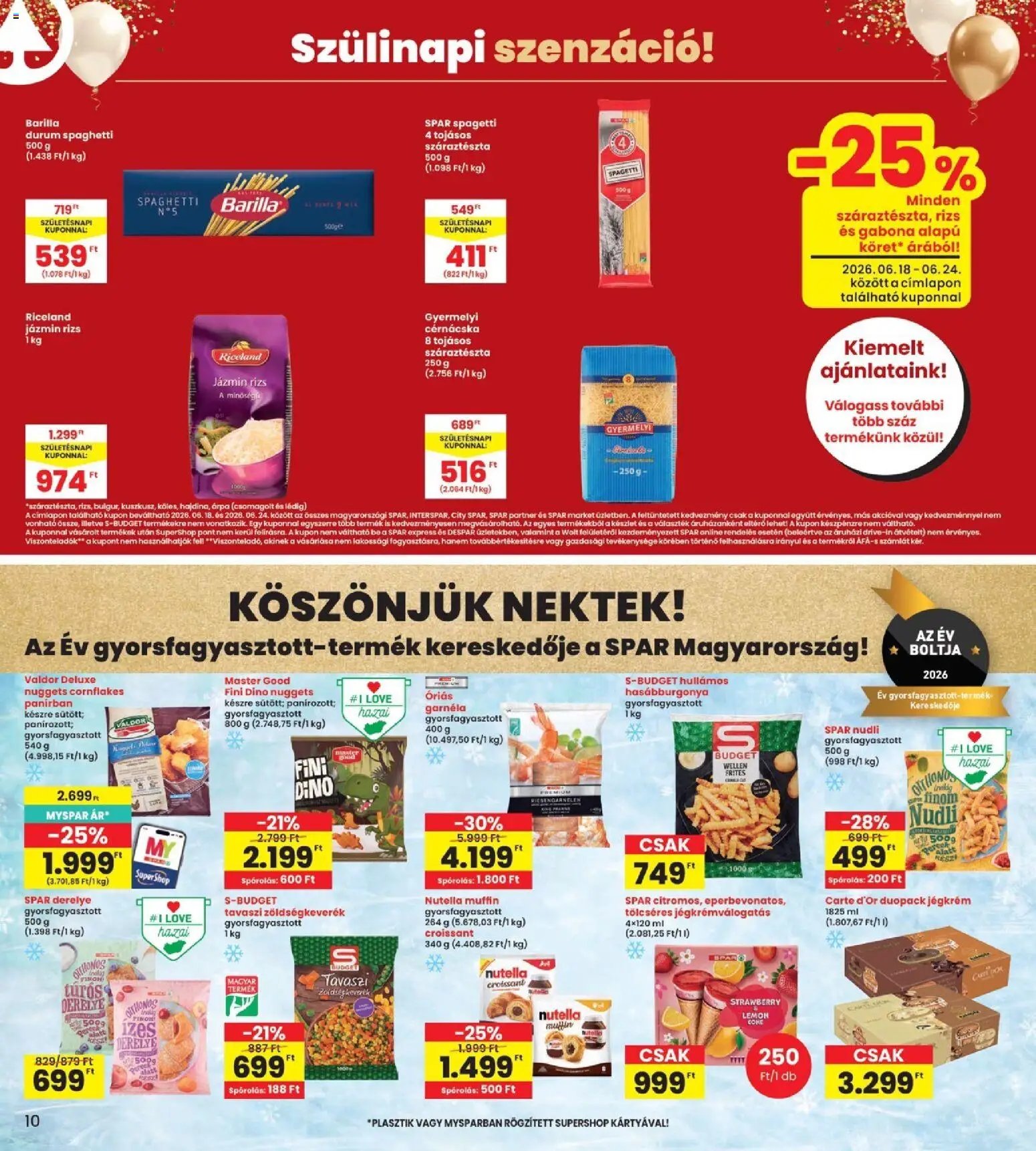 Interspar újság 2026.06.18. Interspar akciós újság