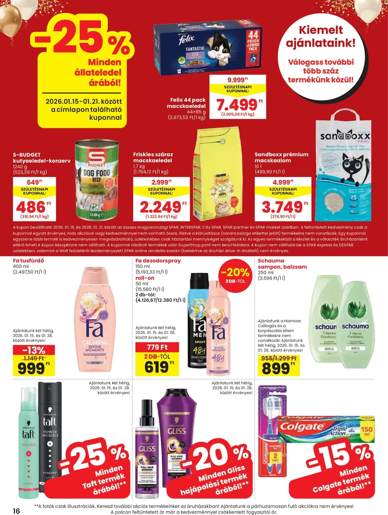 Spar újság 2026.01.15. Akciós újság Spar (2026-01-15 - 2026-01-21)