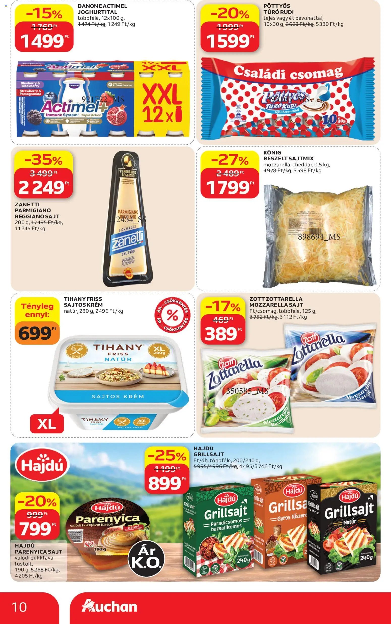 Auchan újság 2026.08.06. Auchan akciós újság