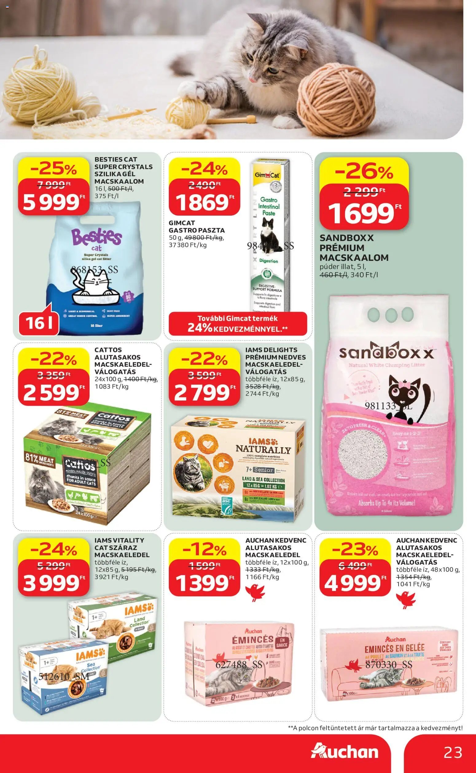 Auchan újság 2026.08.06. Auchan akciós újság