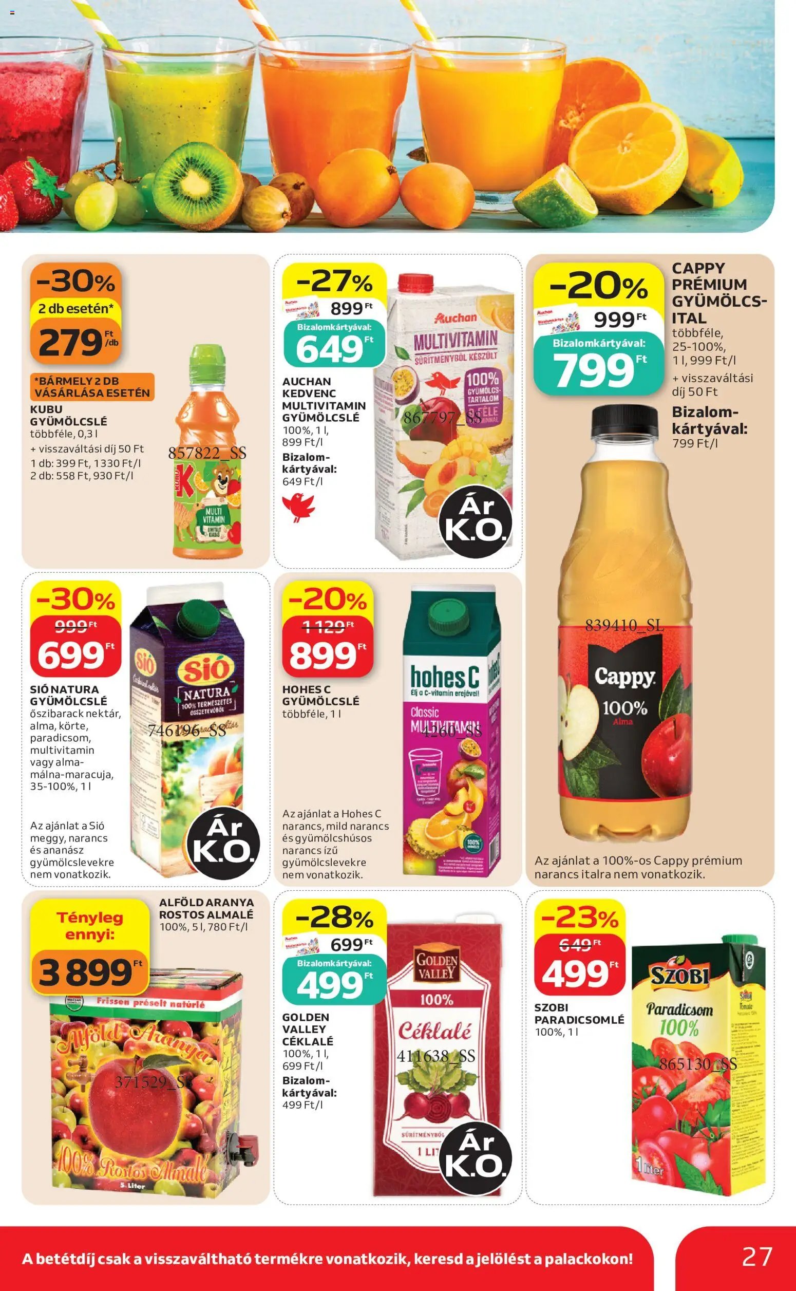 Auchan újság 2026.08.06. Auchan akciós újság