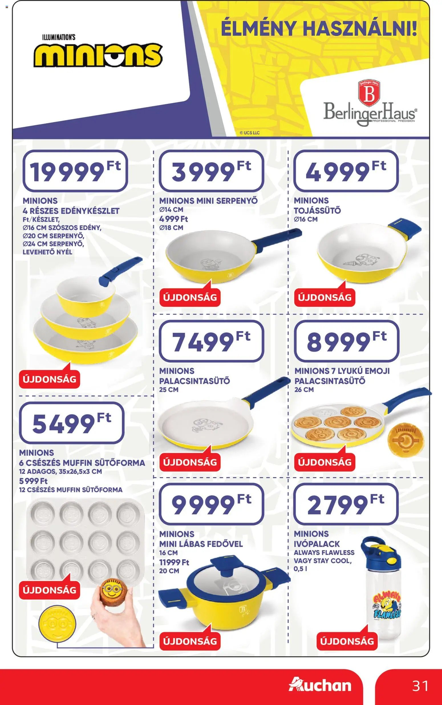 Auchan újság 2026.08.06. Auchan akciós újság