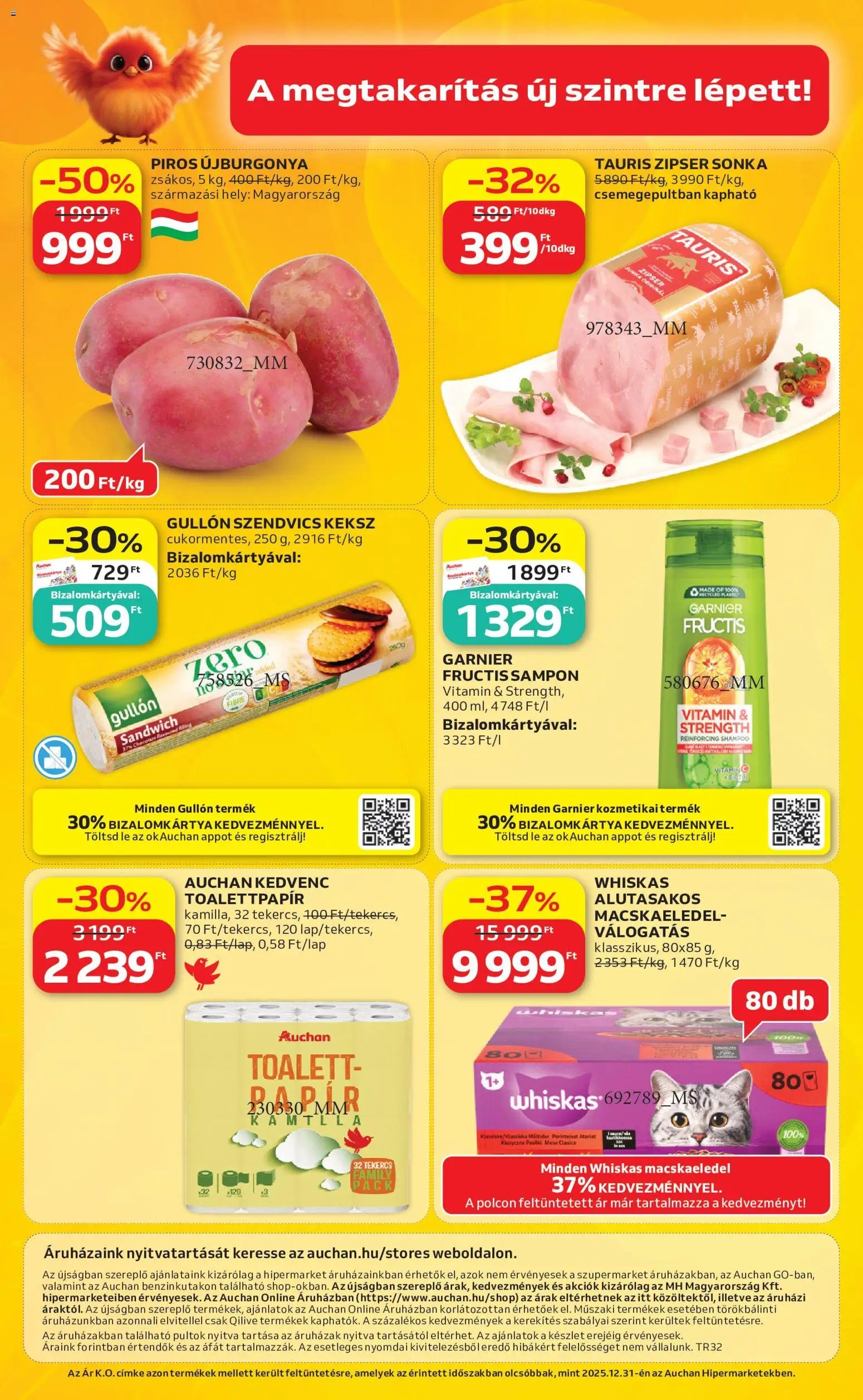 Auchan újság 2026.08.06. Auchan akciós újság